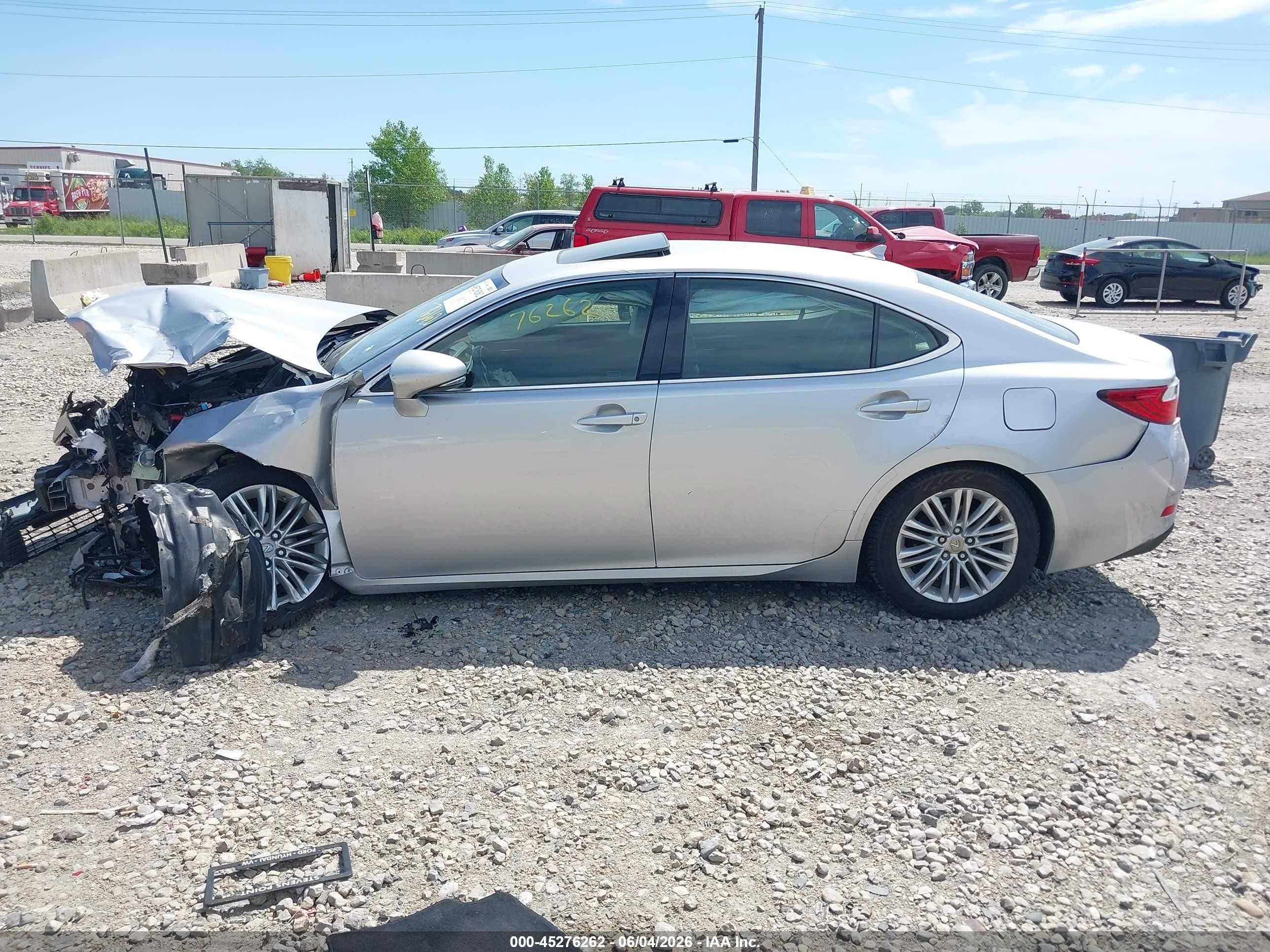 2013 Lexus Es 350   Серый vin: JTHBK1GG9D2047287