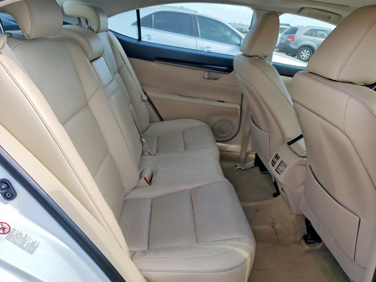 2013 Lexus Es 350 White vin: JTHBK1GG9D2055258