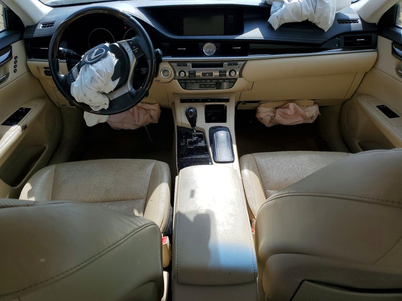2013 Lexus Es 350 White vin: JTHBK1GG9D2055258