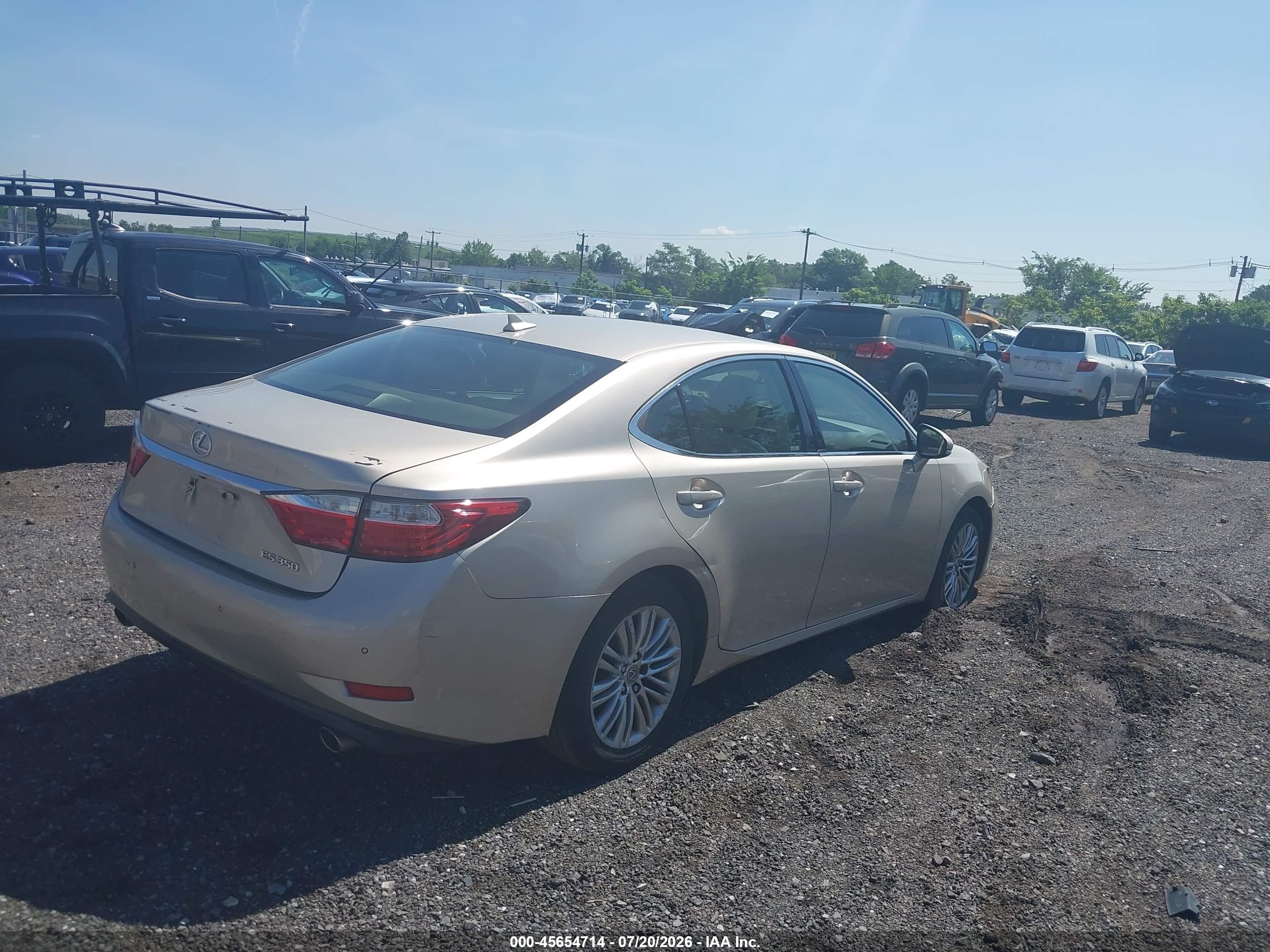 2013 Lexus Es 350   Бежевый vin: JTHBK1GG9D2067362