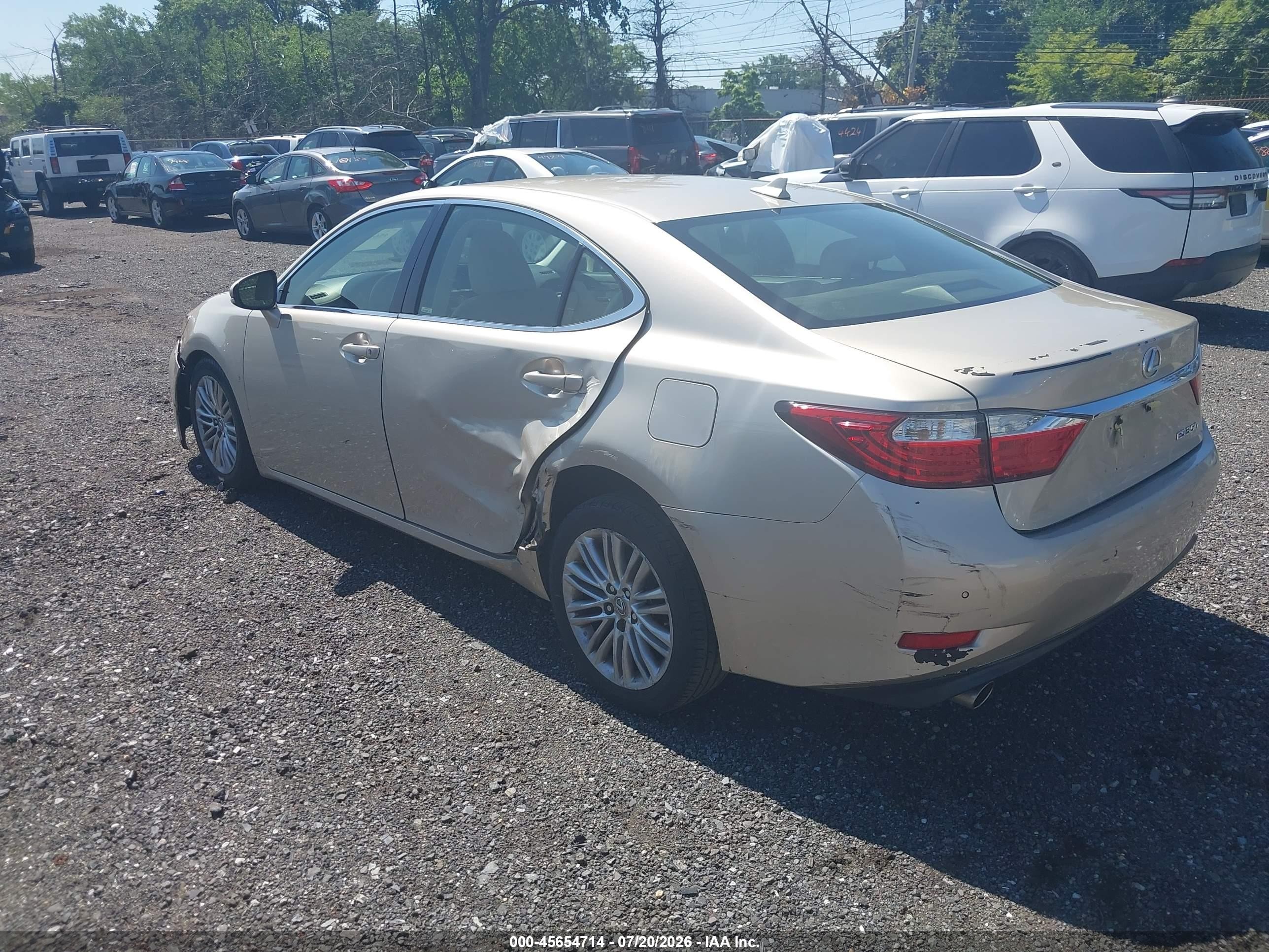 2013 Lexus Es 350   Бежевый vin: JTHBK1GG9D2067362