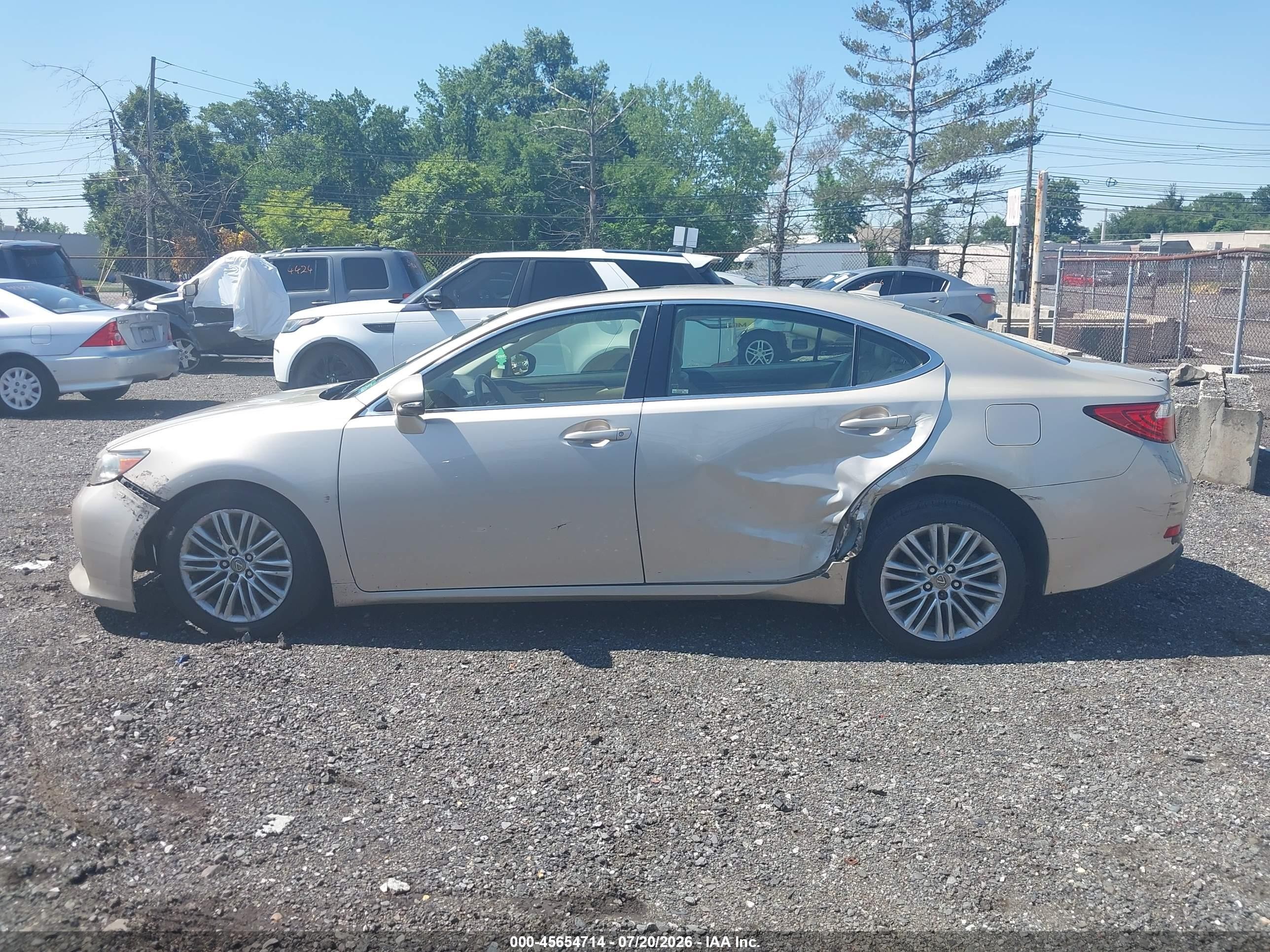2013 Lexus Es 350   Бежевый vin: JTHBK1GG9D2067362
