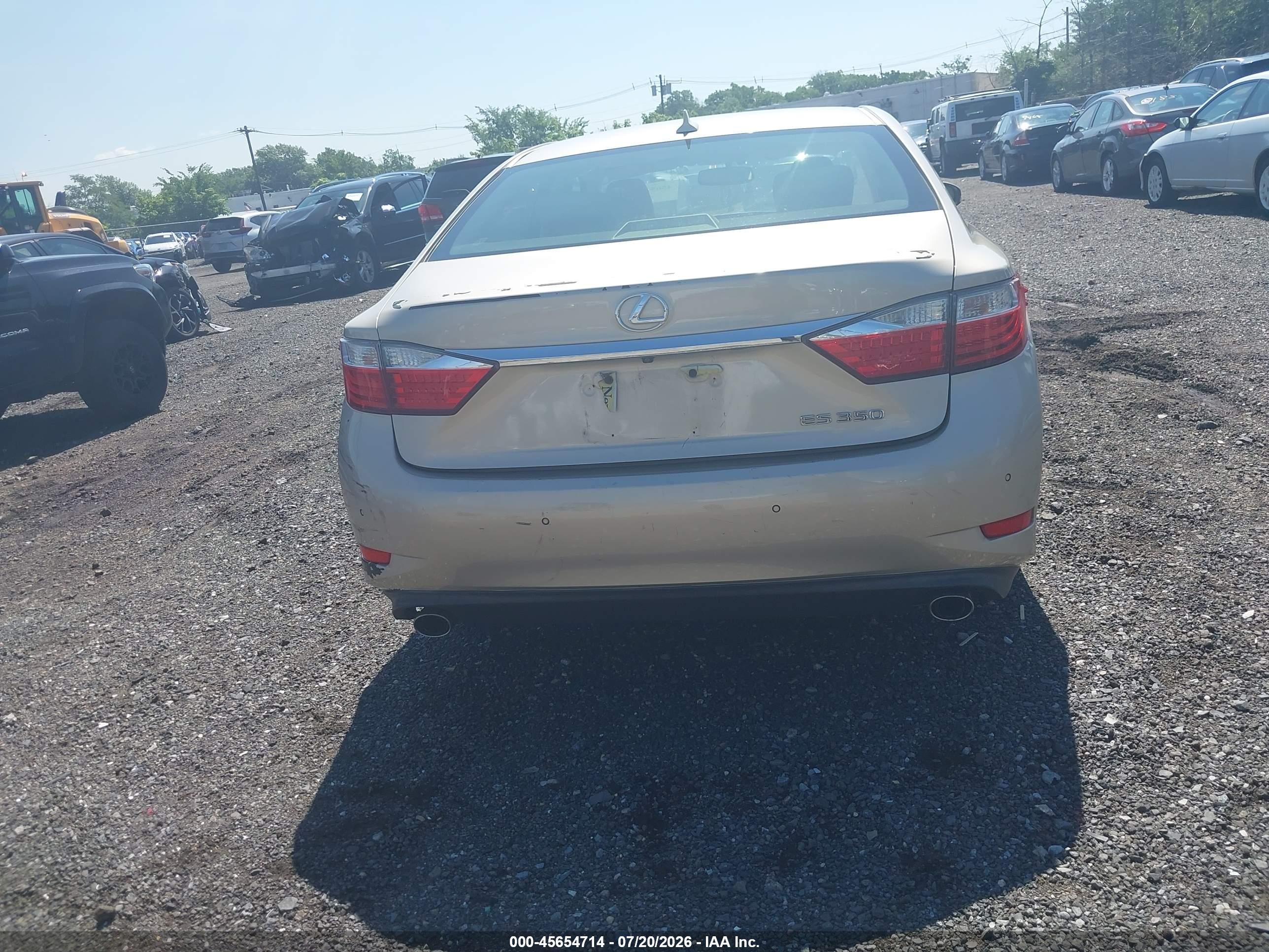2013 Lexus Es 350   Бежевый vin: JTHBK1GG9D2067362