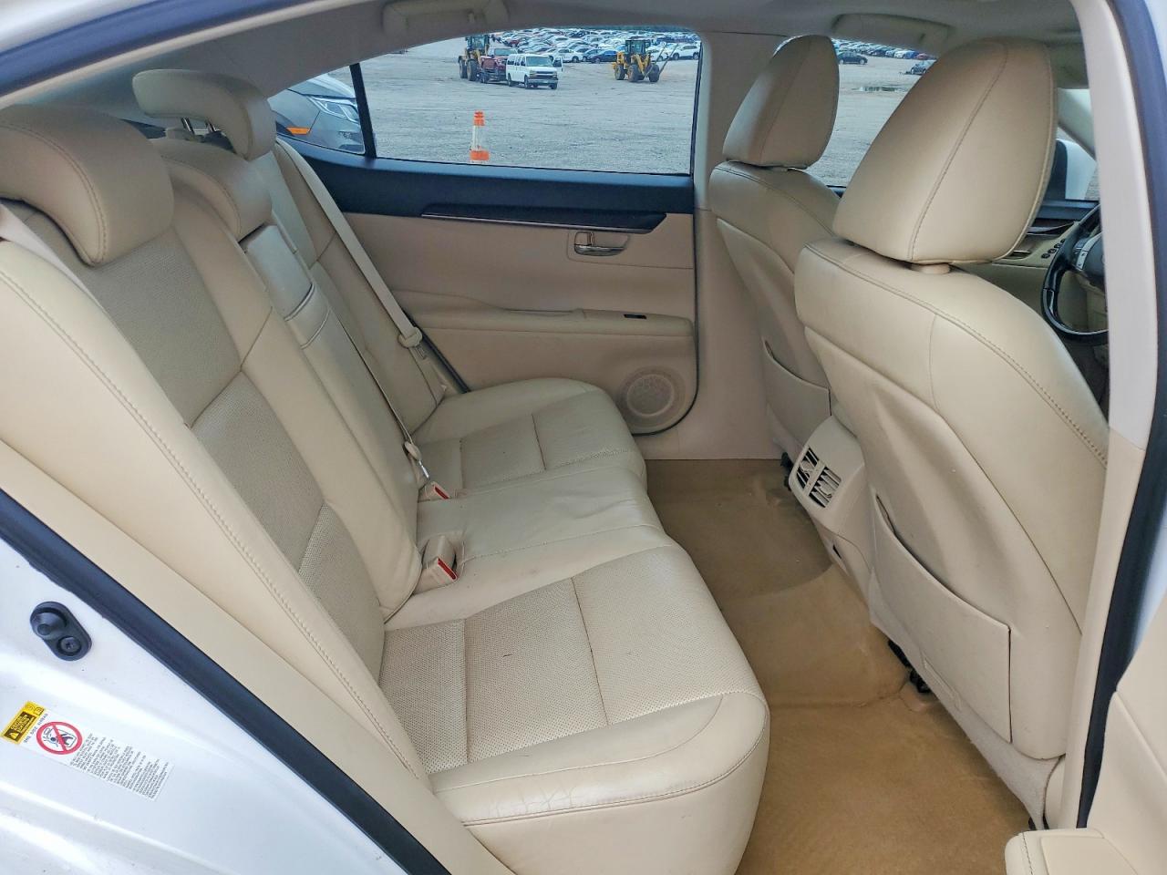 2013 Lexus Es 350 White vin: JTHBK1GG9D2068138