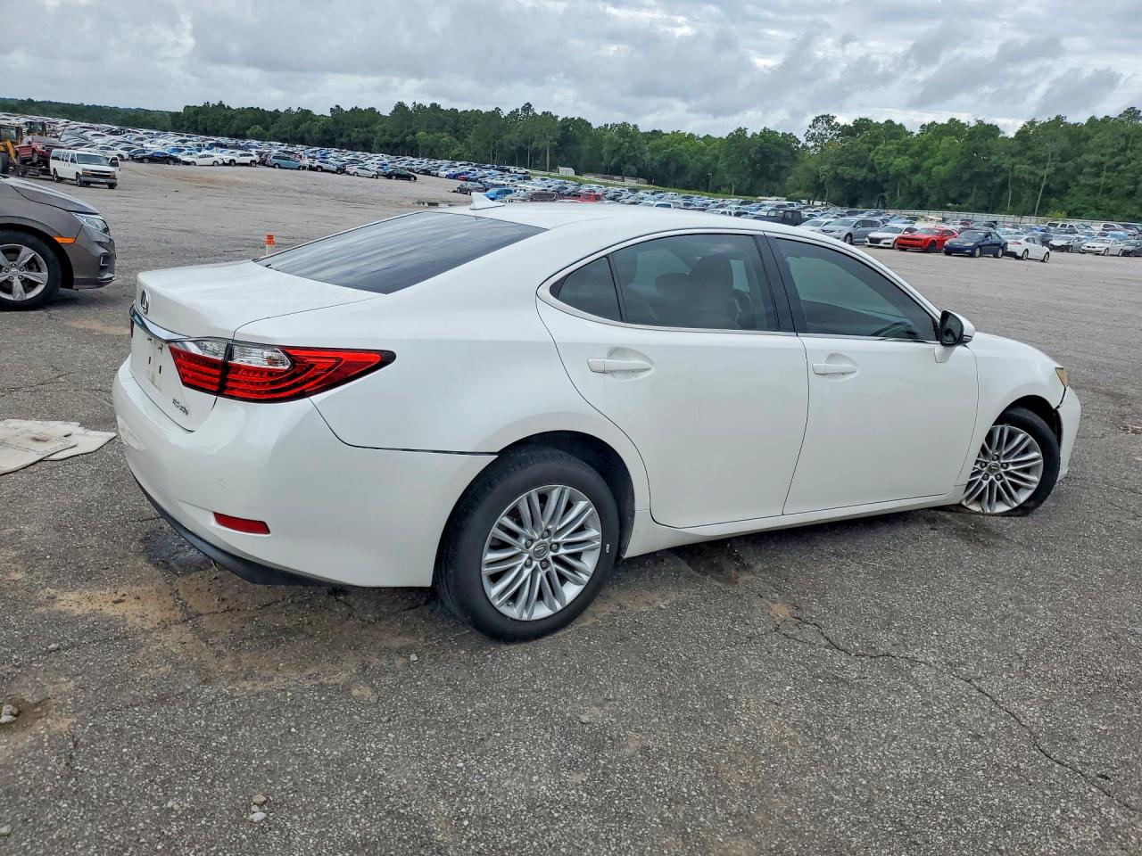 2013 Lexus Es 350 White vin: JTHBK1GG9D2068138