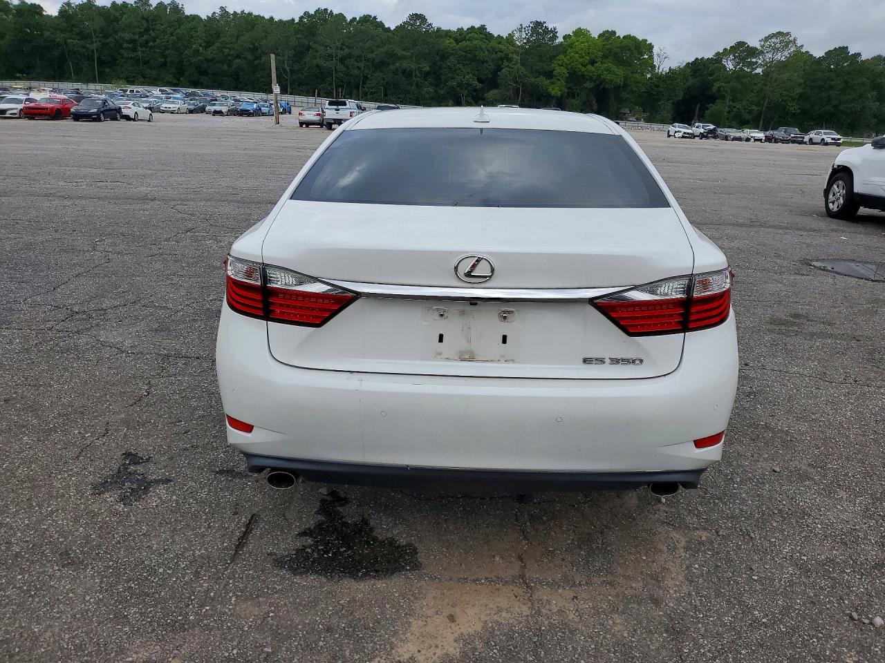 2013 Lexus Es 350 White vin: JTHBK1GG9D2068138