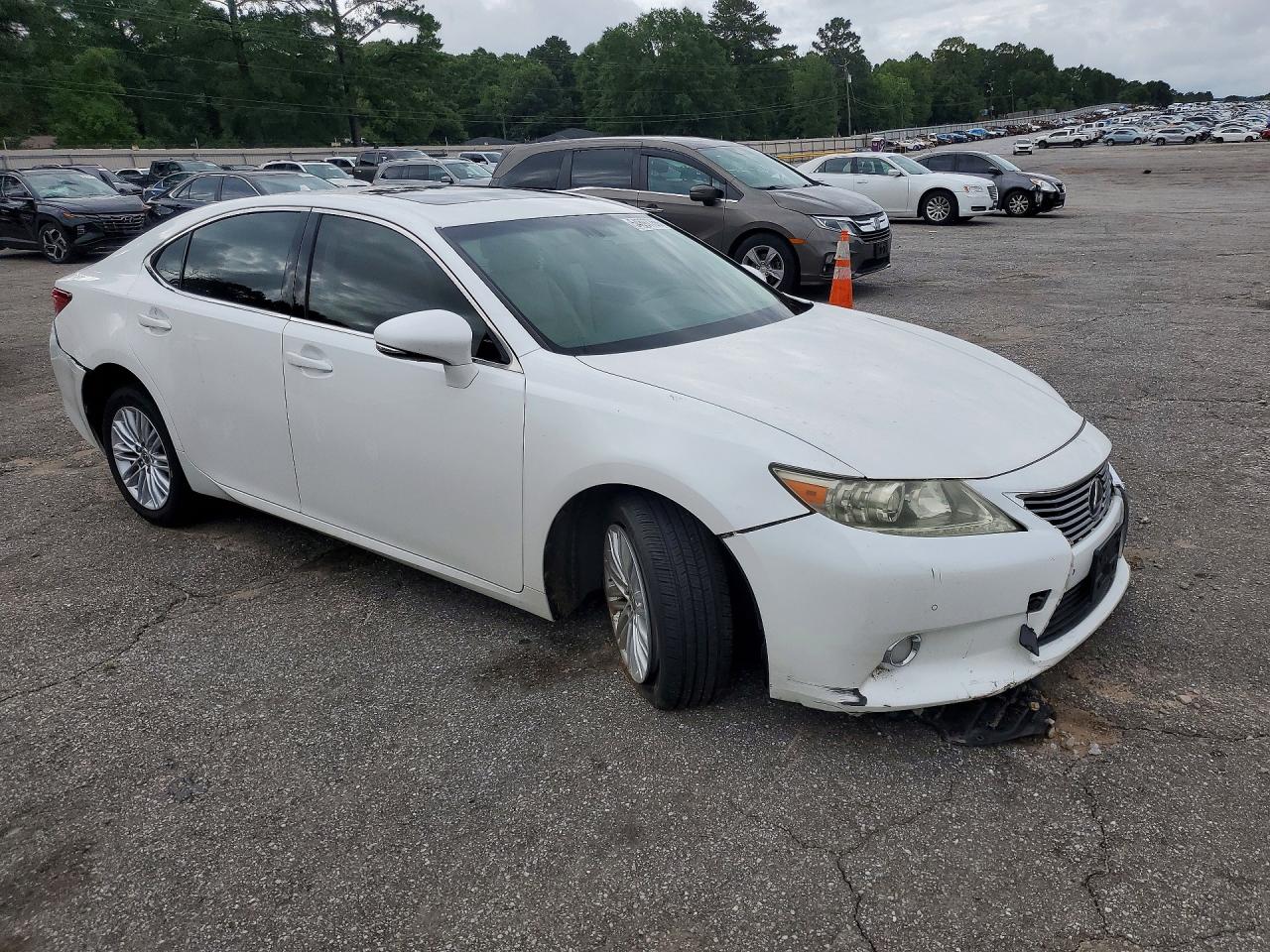2013 Lexus Es 350 White vin: JTHBK1GG9D2068138