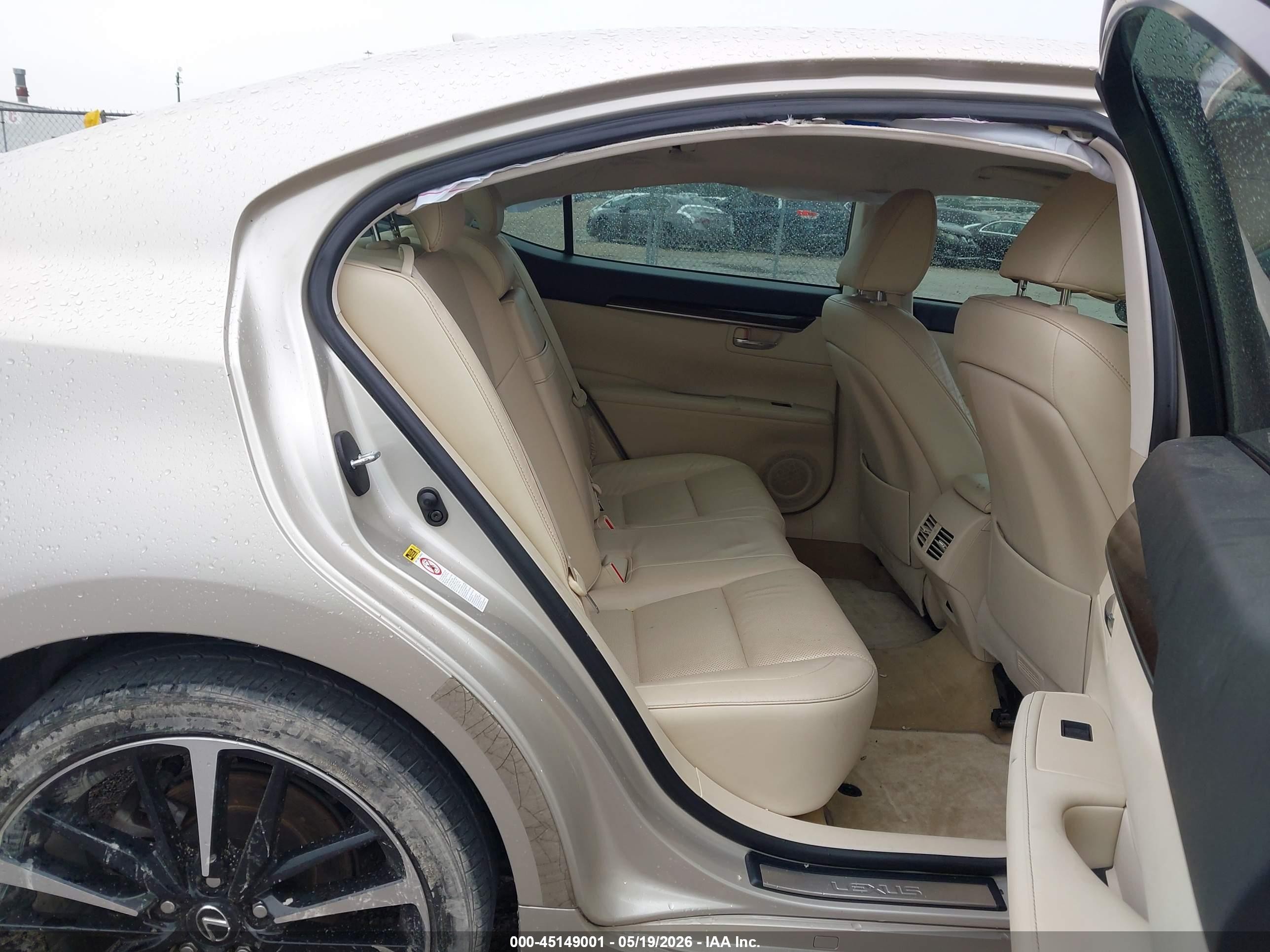 2013 Lexus Es 350   Gold vin: JTHBK1GG9D2073646