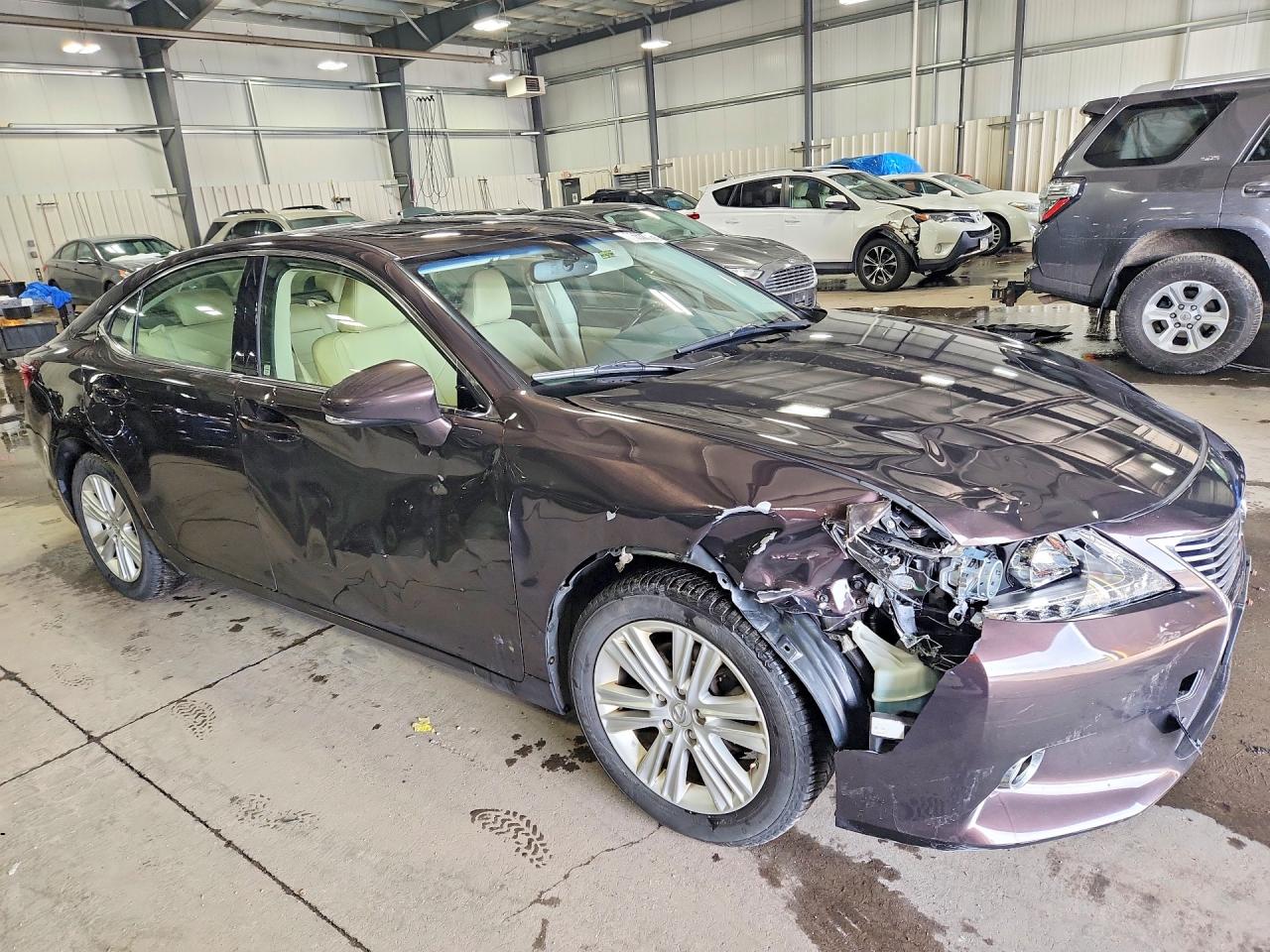 2013 Lexus Es 350 Base Темно-бордовый vin: JTHBK1GG9D2075820