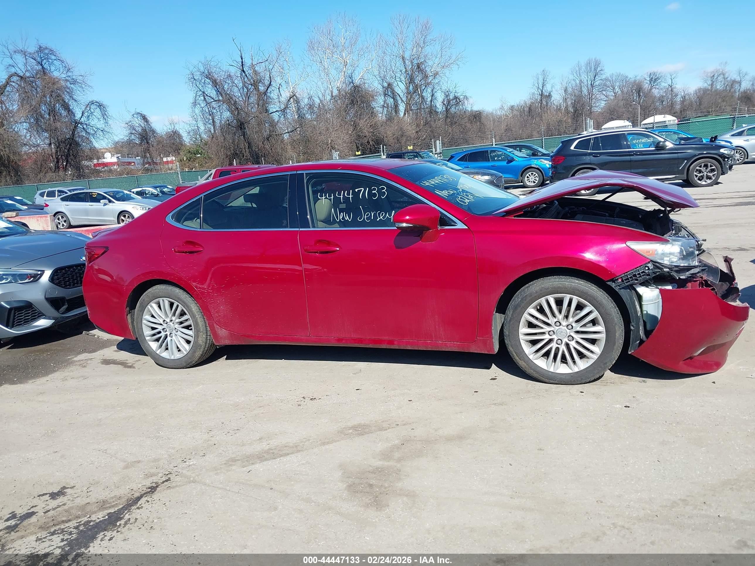 2013 Lexus Es 350   Red vin: JTHBK1GG9D2079852