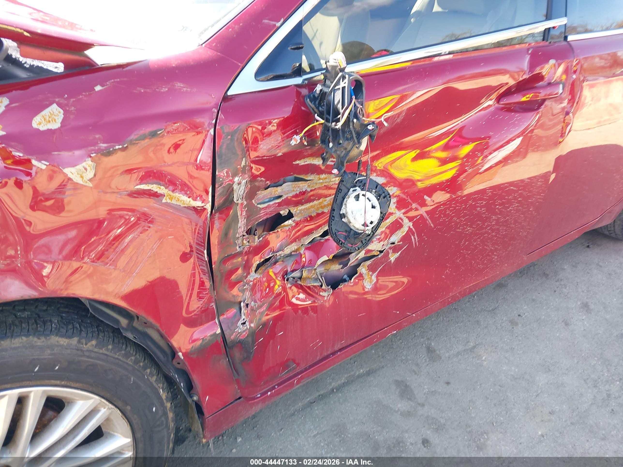 2013 Lexus Es 350   Red vin: JTHBK1GG9D2079852
