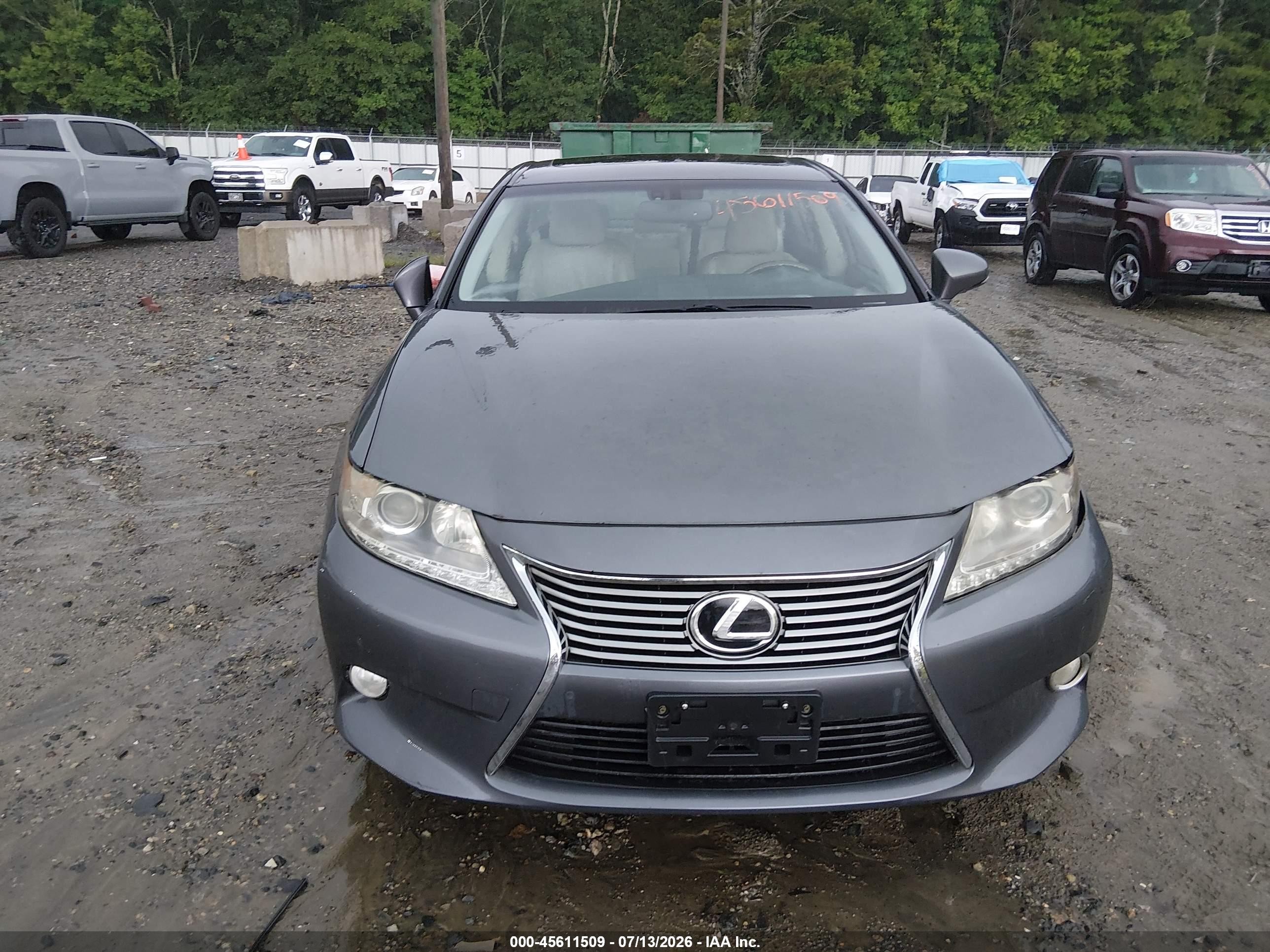 2013 Lexus Es 350   Gray vin: JTHBK1GG9D2080239