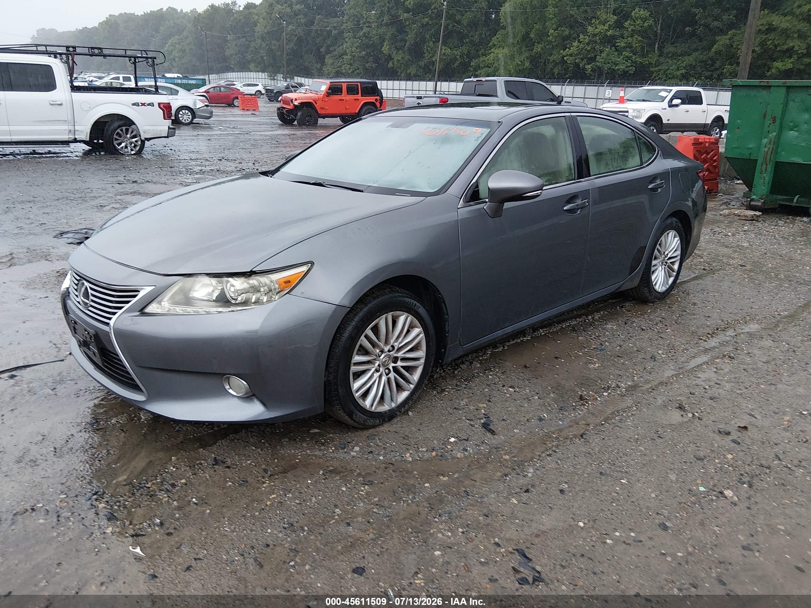 2013 Lexus Es 350   Gray vin: JTHBK1GG9D2080239