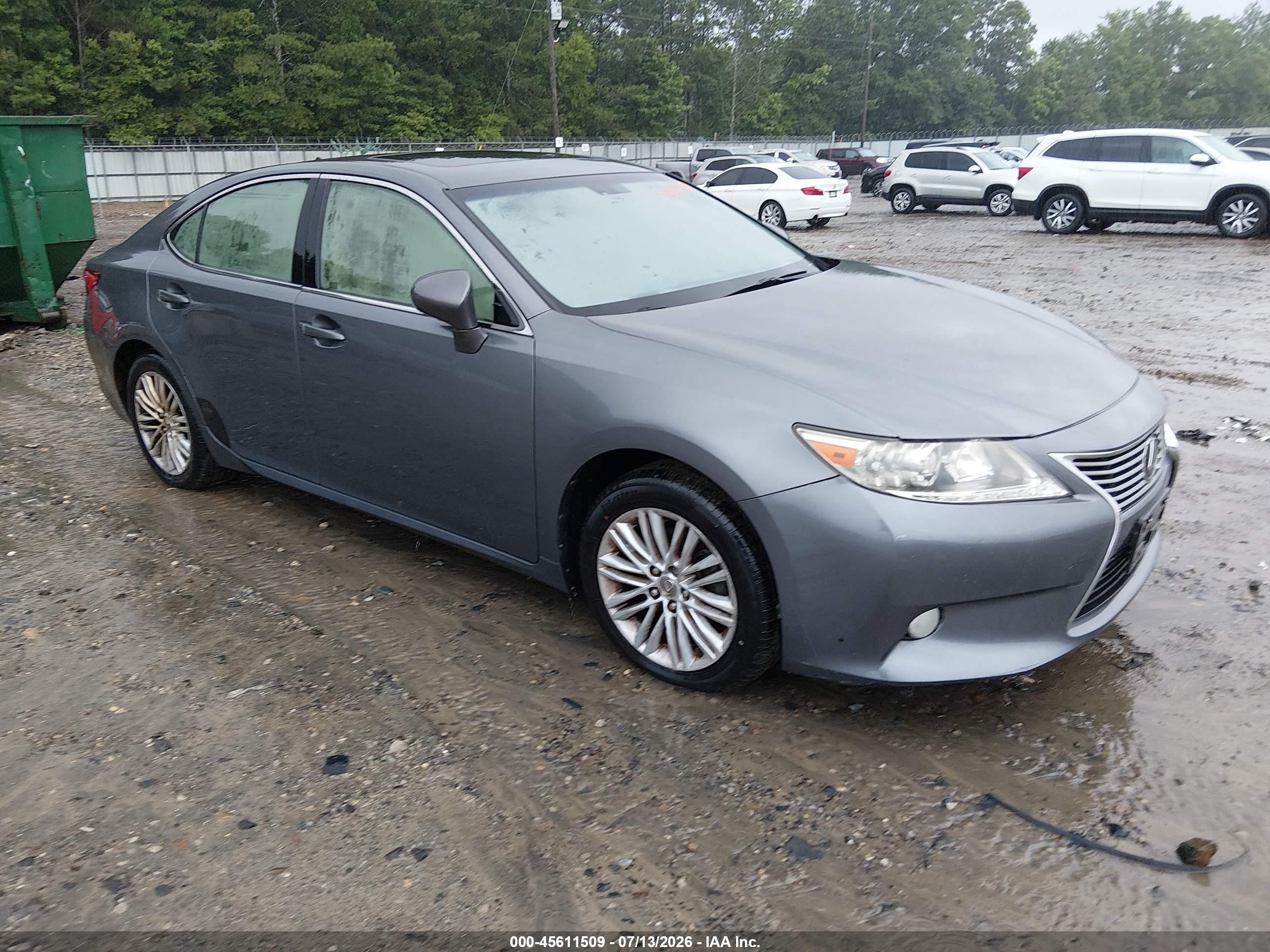 2013 Lexus Es 350   Gray vin: JTHBK1GG9D2080239