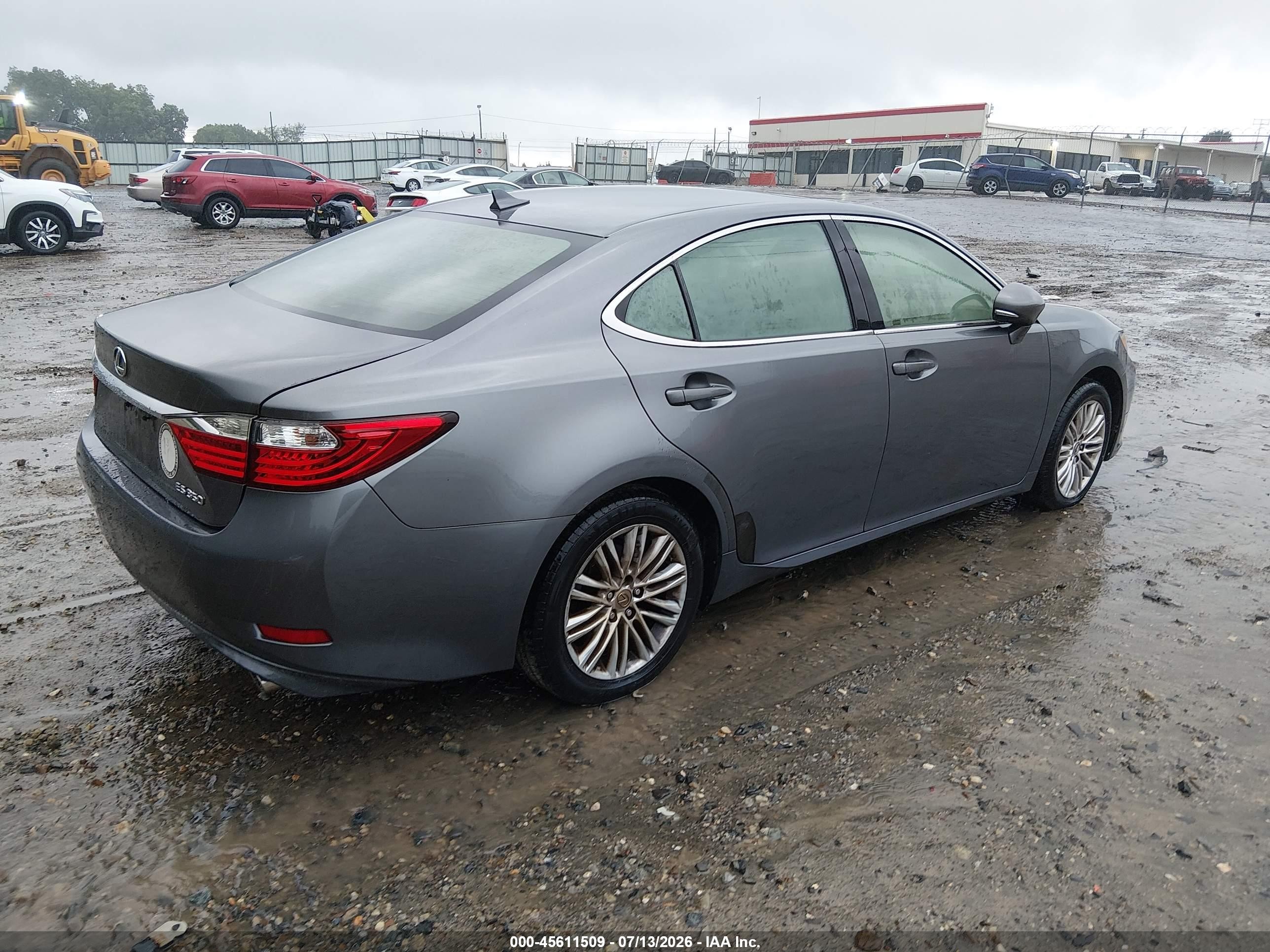 2013 Lexus Es 350   Gray vin: JTHBK1GG9D2080239