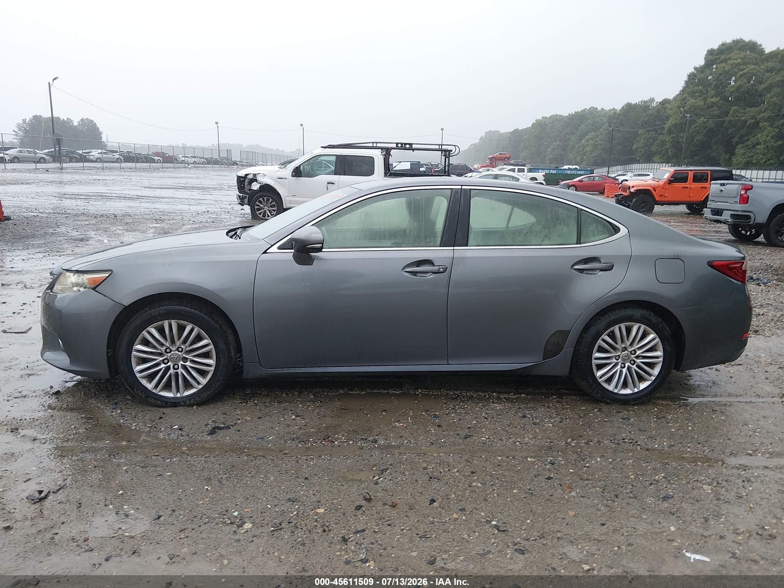 2013 Lexus Es 350   Gray vin: JTHBK1GG9D2080239