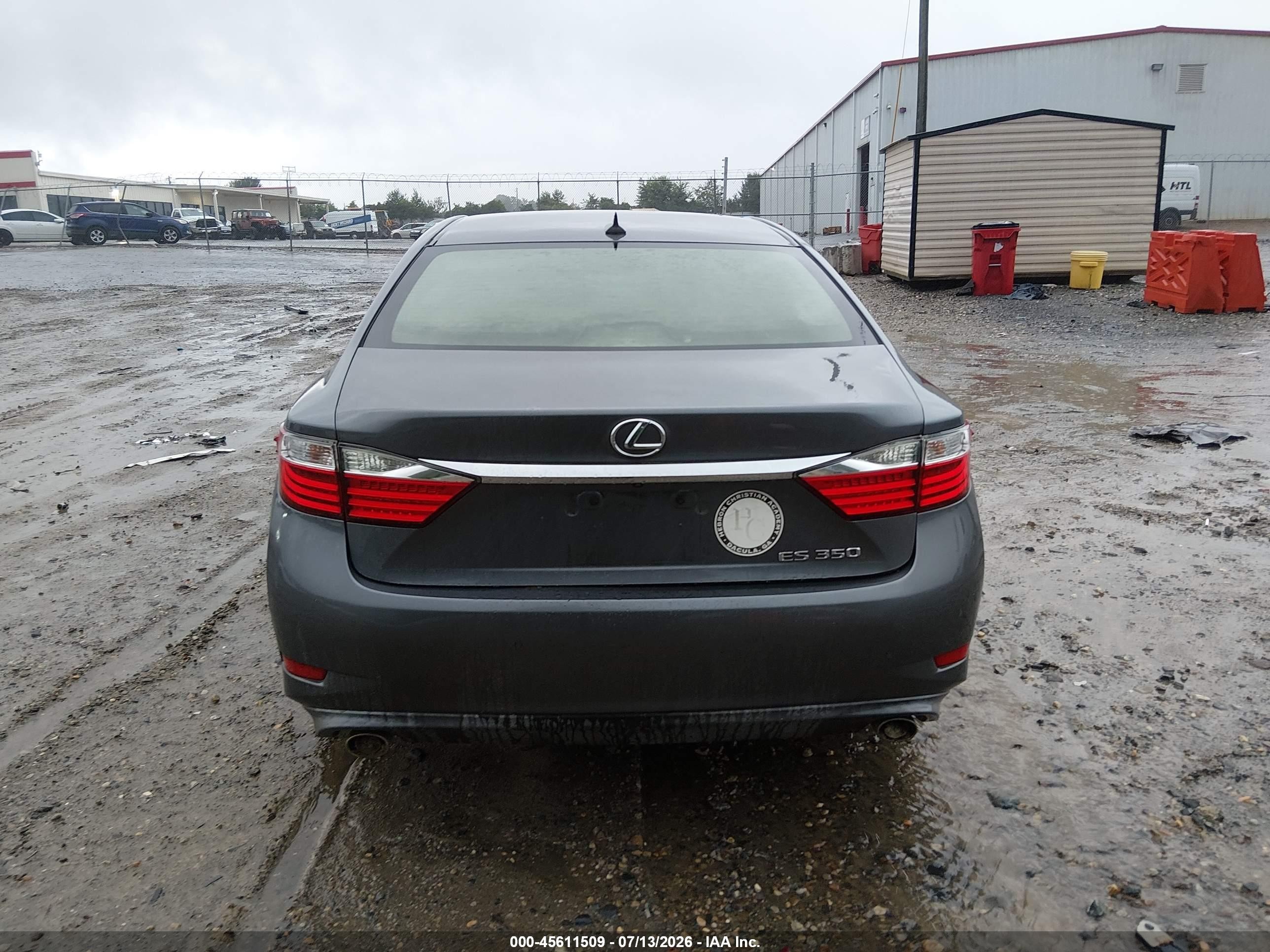 2013 Lexus Es 350   Gray vin: JTHBK1GG9D2080239