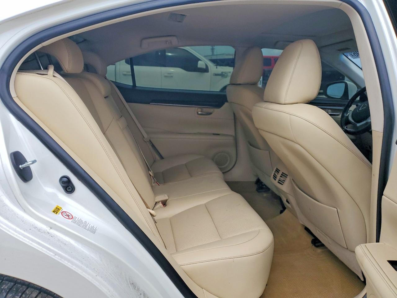 2013 Lexus Es 350 White vin: JTHBK1GG9D2082900
