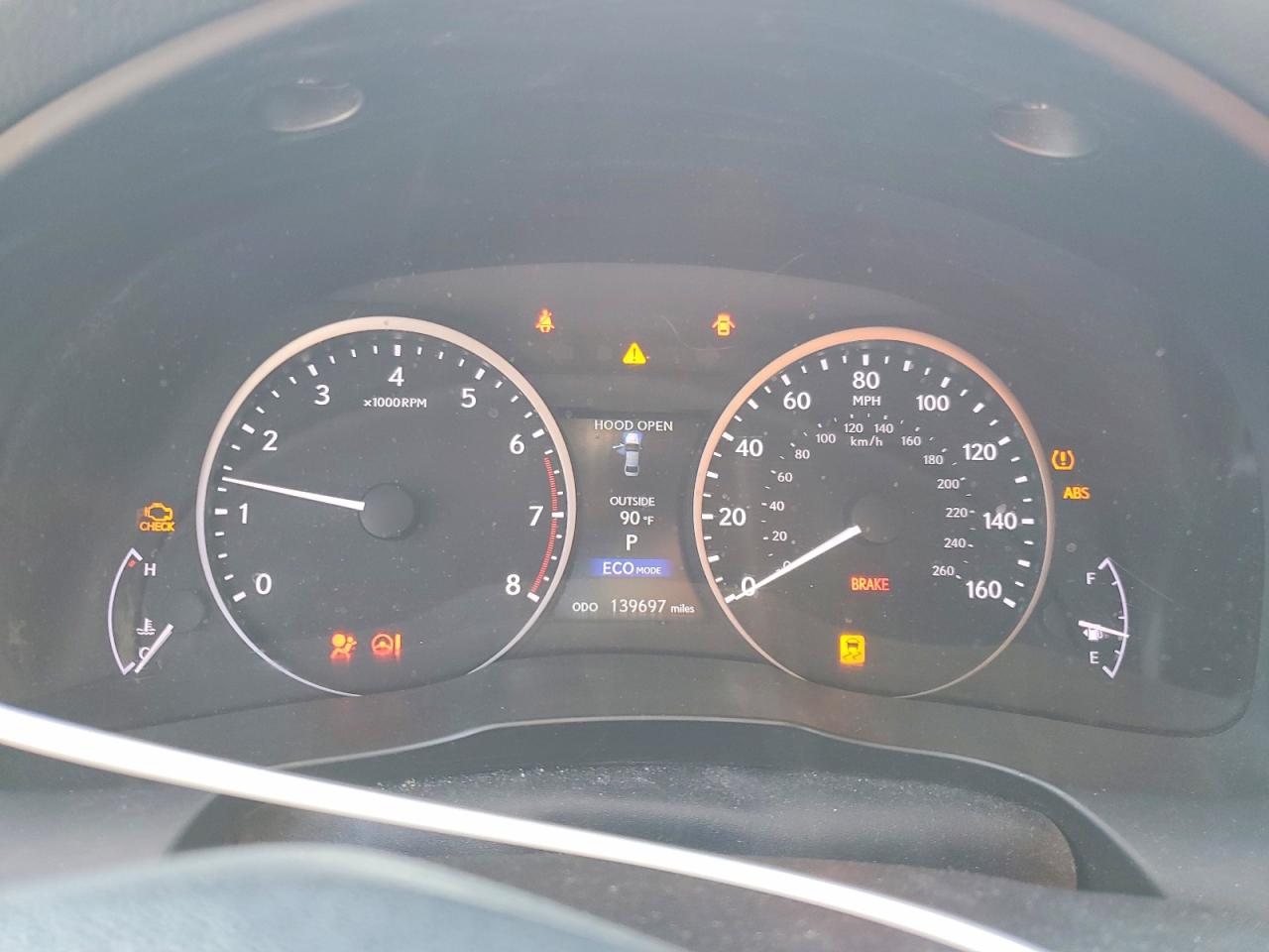 2013 Lexus Es 350 Gray vin: JTHBK1GG9D2083500