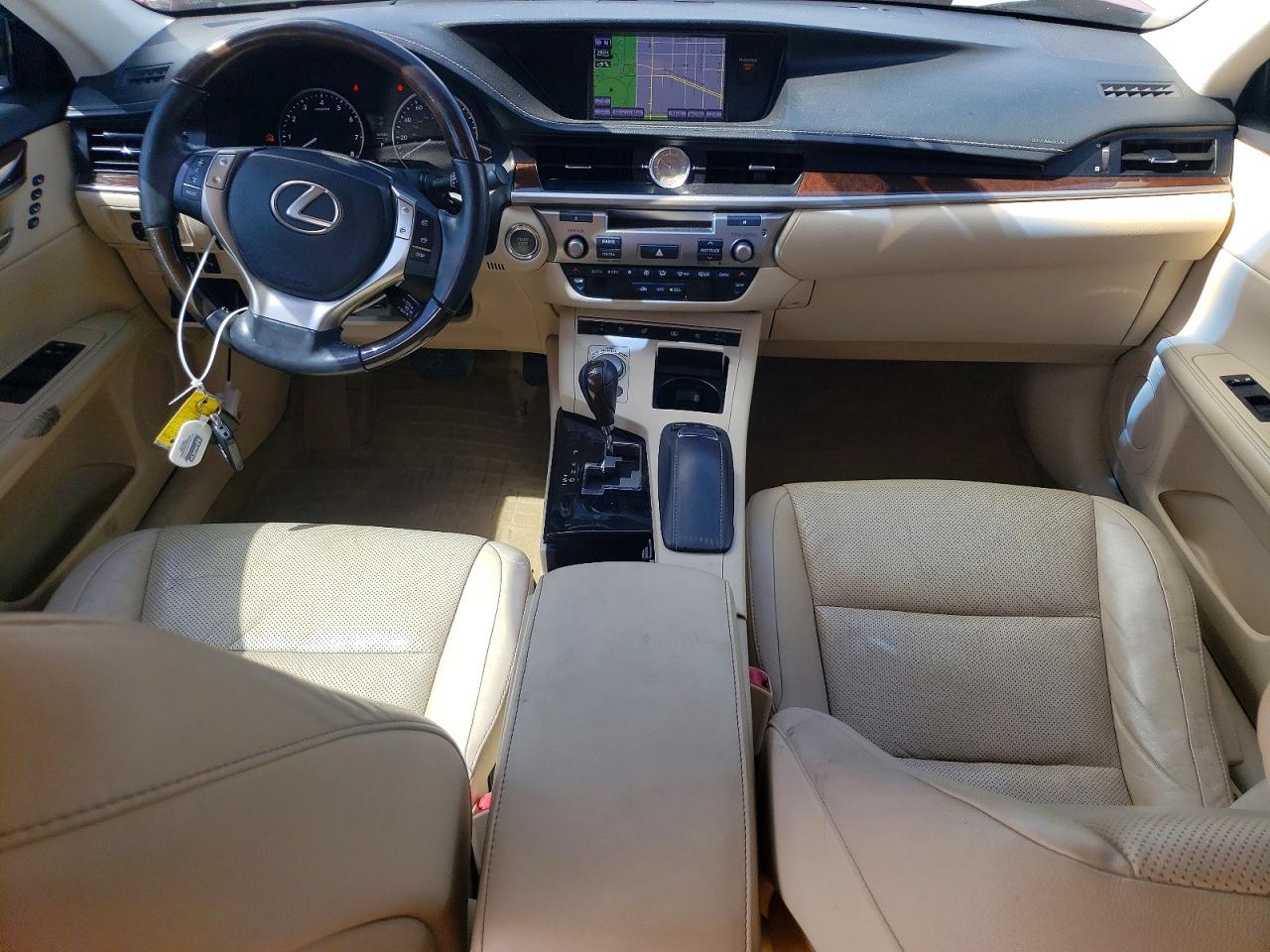 2014 Lexus Es 350 Luxury Red vin: JTHBK1GG9E2086446