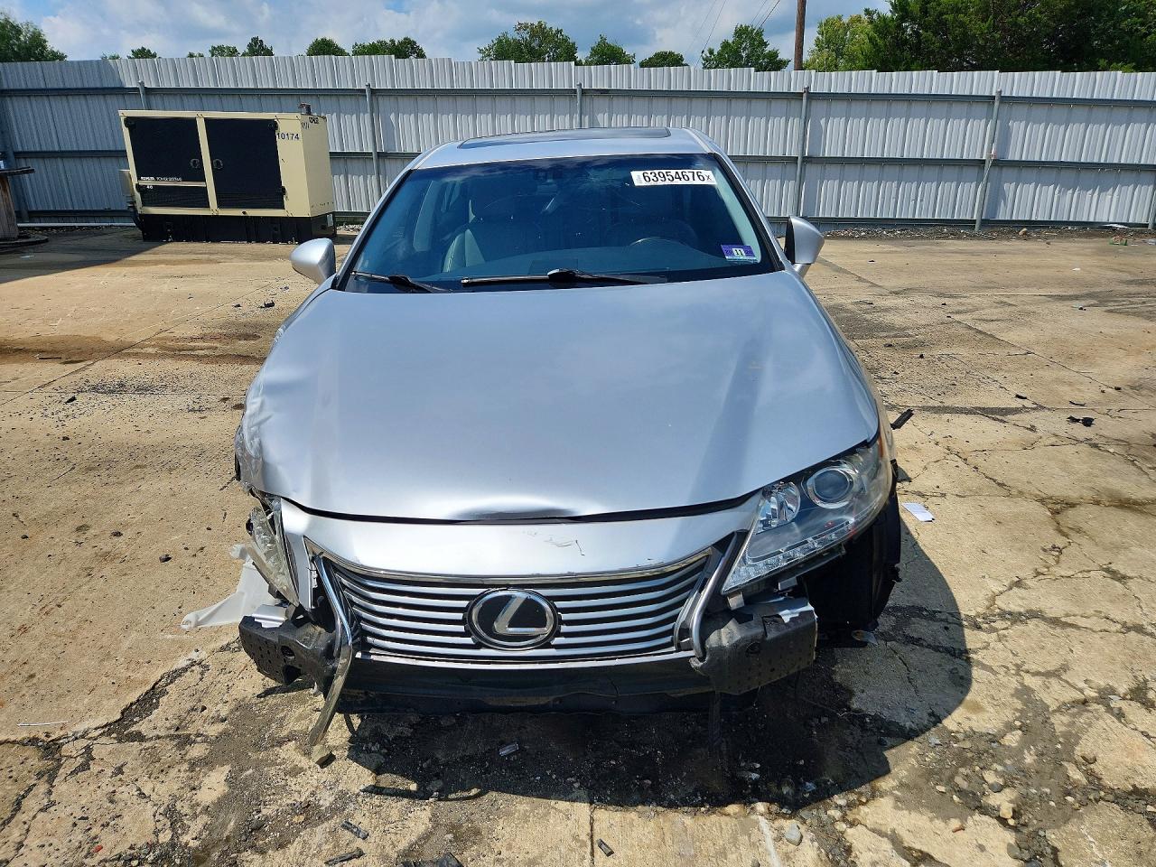 2014 Lexus Es 350 Silver vin: JTHBK1GG9E2089301