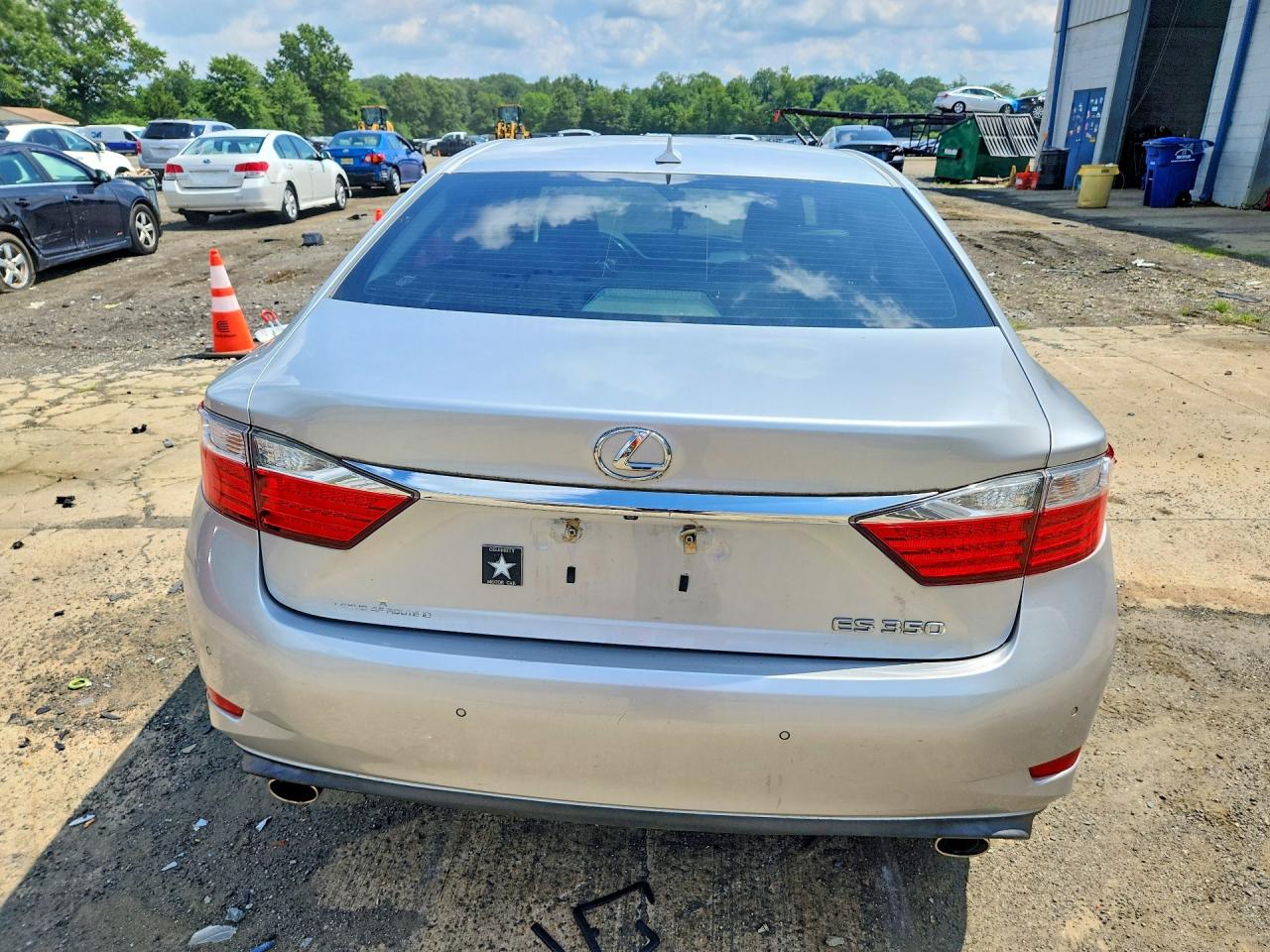 2014 Lexus Es 350 Silver vin: JTHBK1GG9E2089301