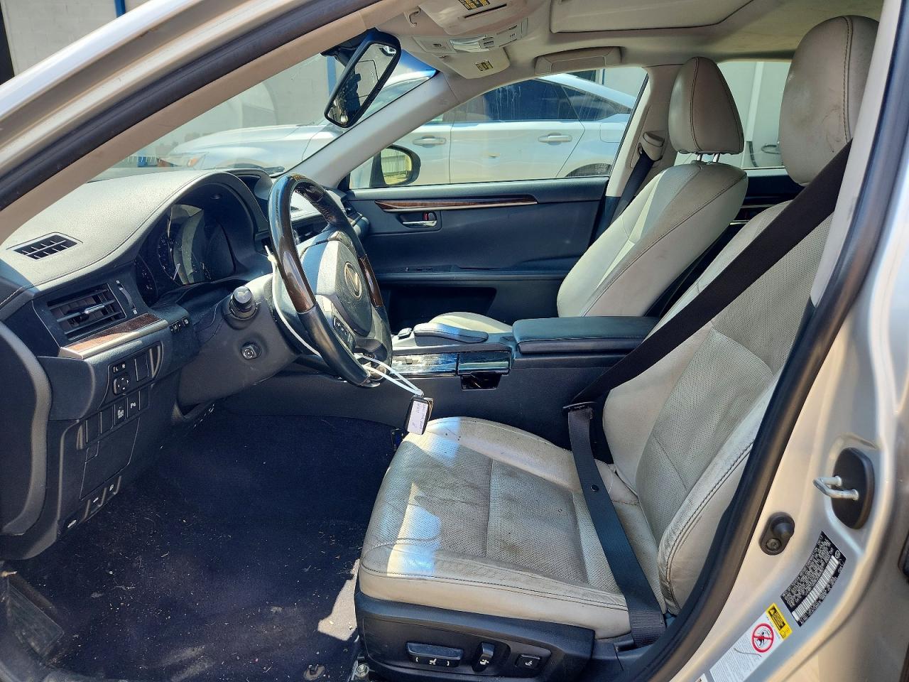 2014 Lexus Es 350 Silver vin: JTHBK1GG9E2089301