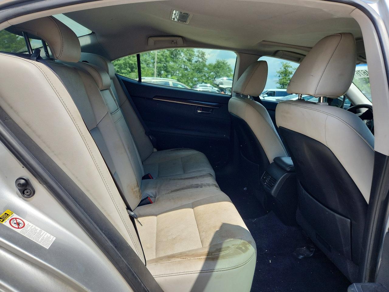 2014 Lexus Es 350 Silver vin: JTHBK1GG9E2089301