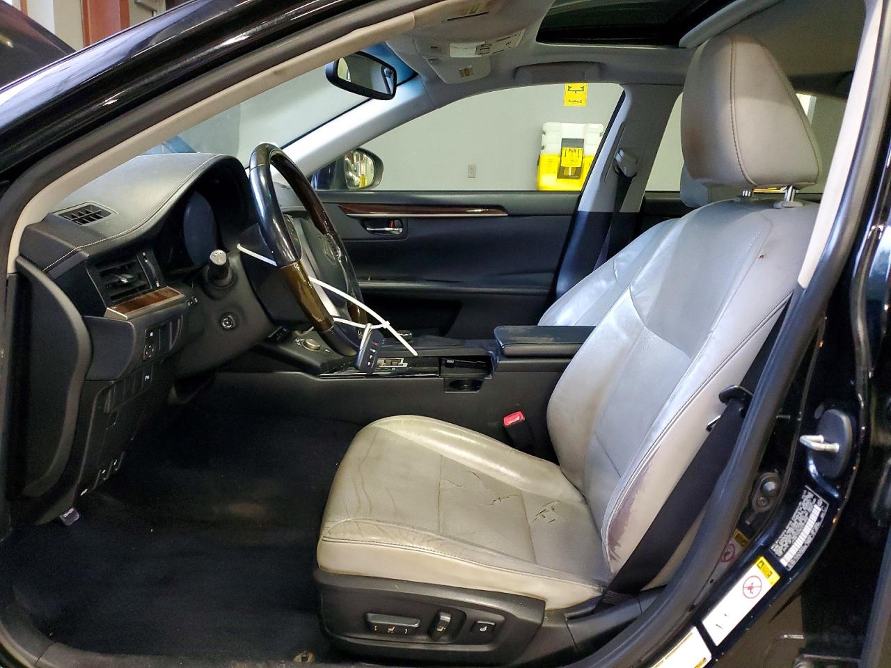 2014 Lexus Es 350 Black vin: JTHBK1GG9E2091842