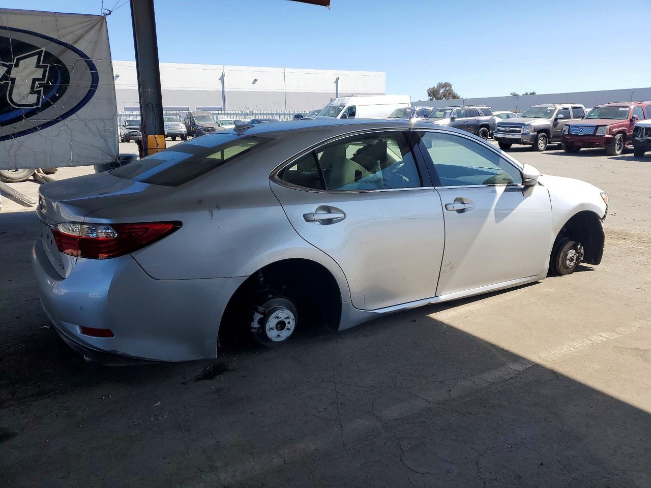 2014 Lexus Es 350 Silver vin: JTHBK1GG9E2096491