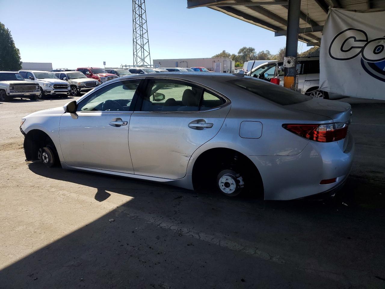 2014 Lexus Es 350 Silver vin: JTHBK1GG9E2096491