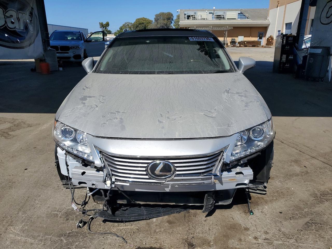 2014 Lexus Es 350 Silver vin: JTHBK1GG9E2096491