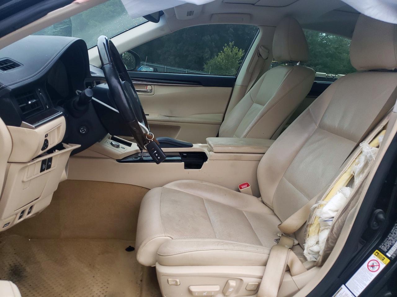 2014 Lexus Es 350 Black vin: JTHBK1GG9E2104671