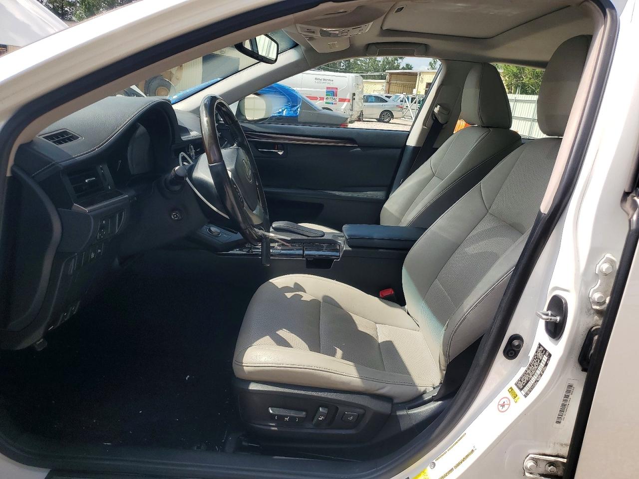 2014 Lexus Es 350 Белый vin: JTHBK1GG9E2106713