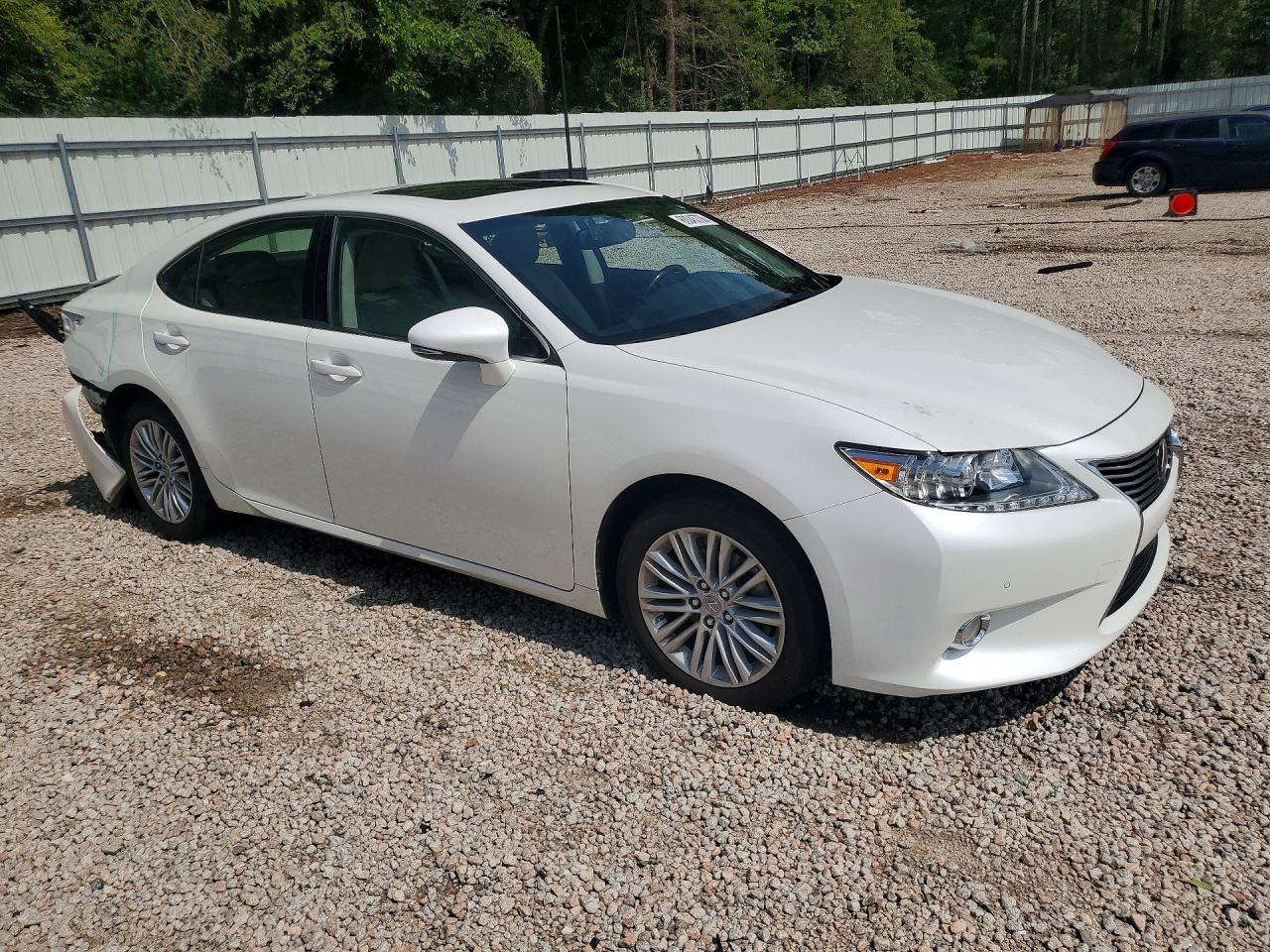 2014 Lexus Es 350 Белый vin: JTHBK1GG9E2106713