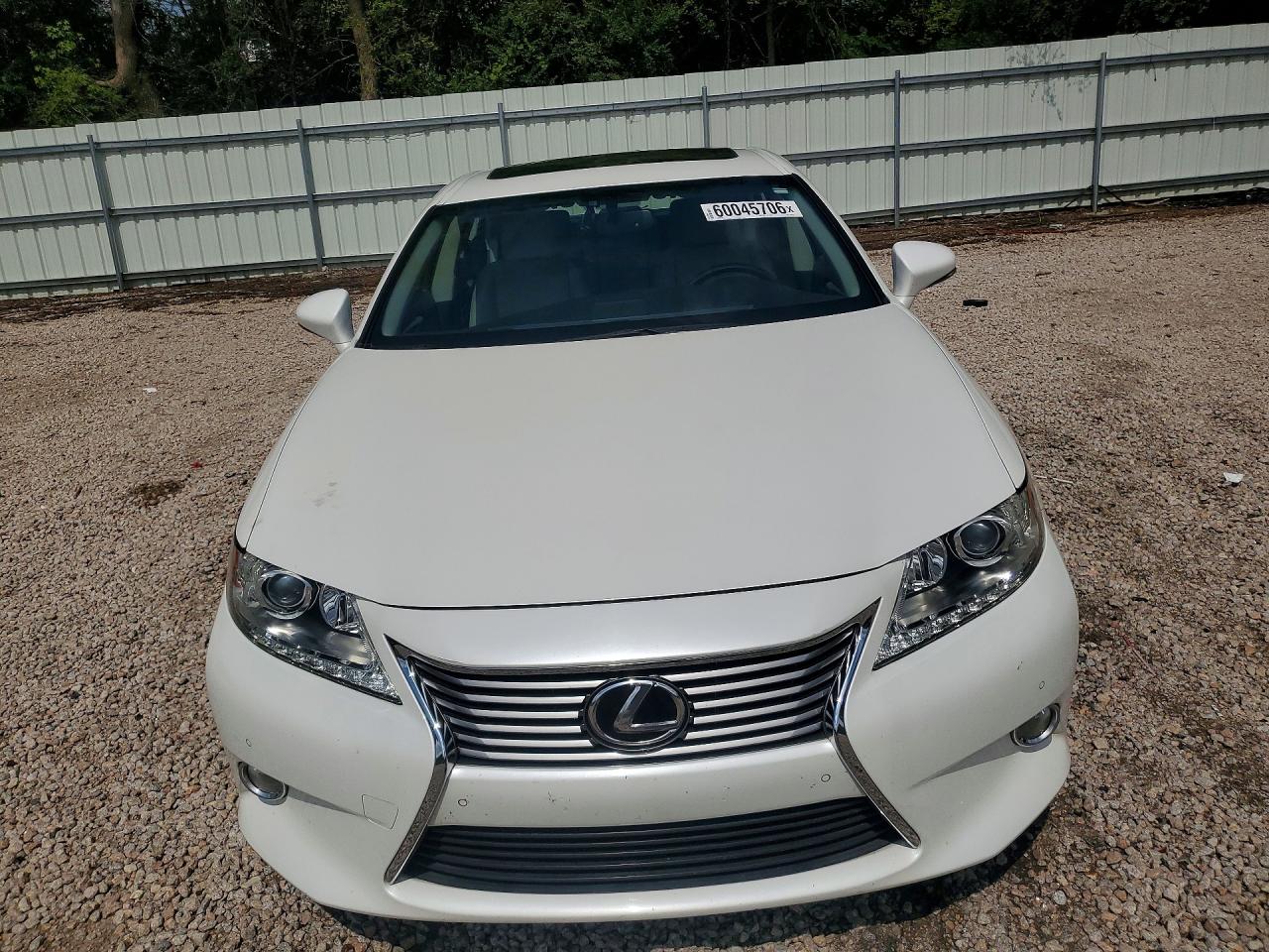 2014 Lexus Es 350 Белый vin: JTHBK1GG9E2106713