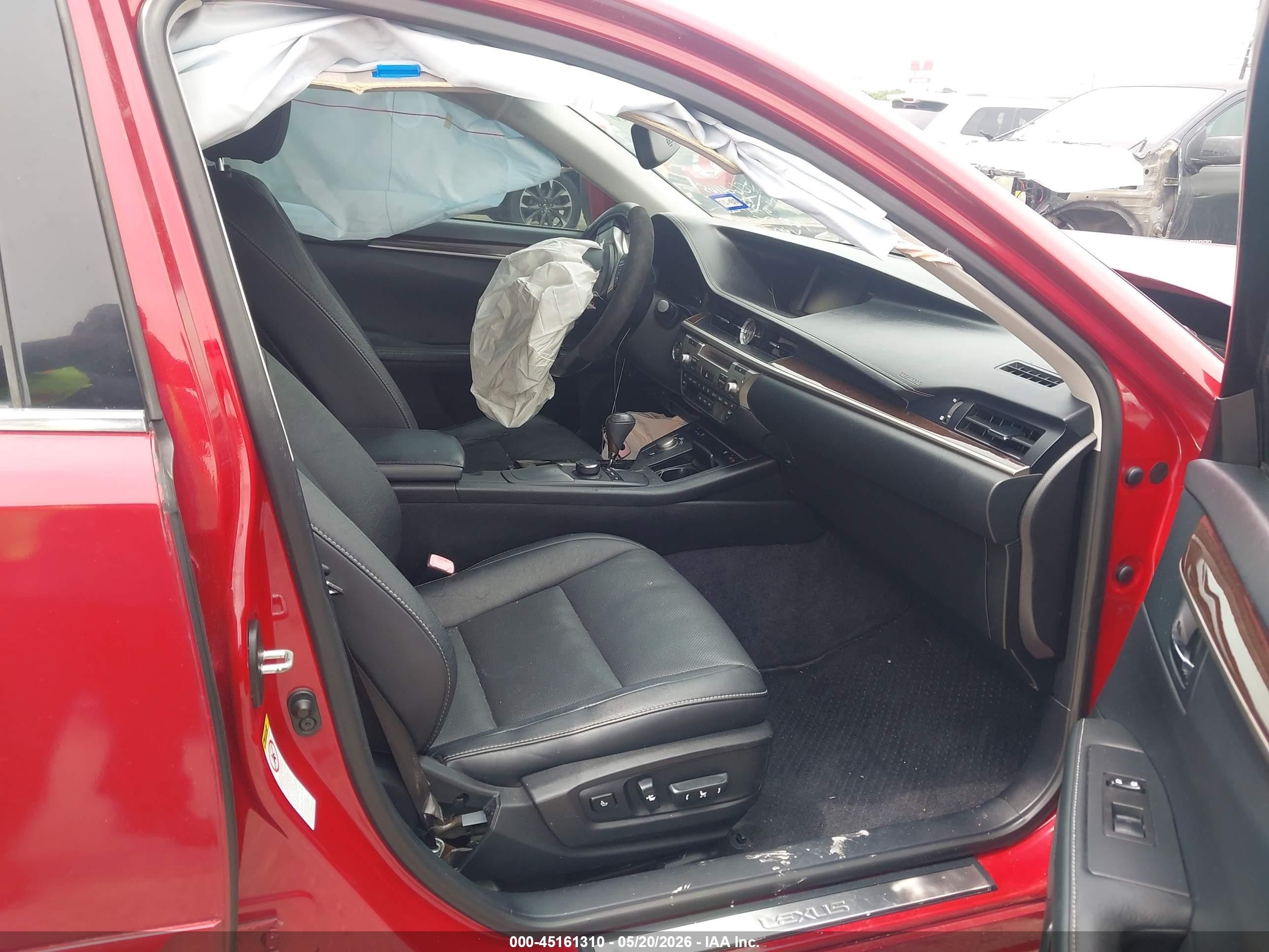 2014 Lexus Es 350 Red vin: JTHBK1GG9E2106825