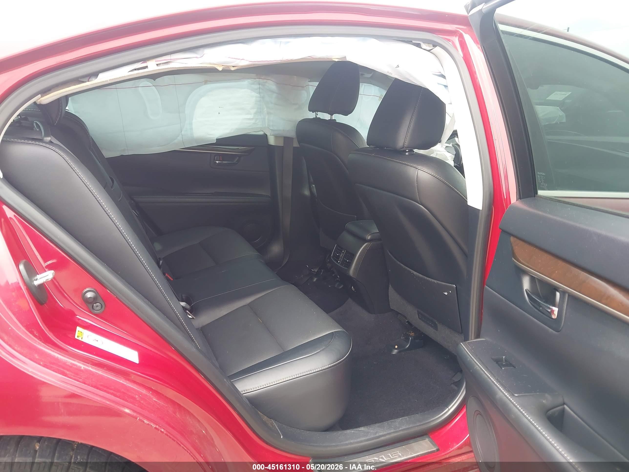 2014 Lexus Es 350 Red vin: JTHBK1GG9E2106825