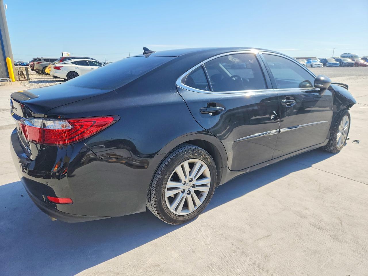 2014 Lexus Es 350 Black vin: JTHBK1GG9E2114195