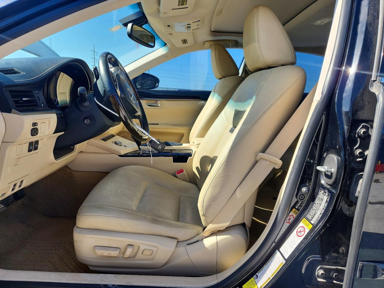 2014 Lexus Es 350 Black vin: JTHBK1GG9E2114195