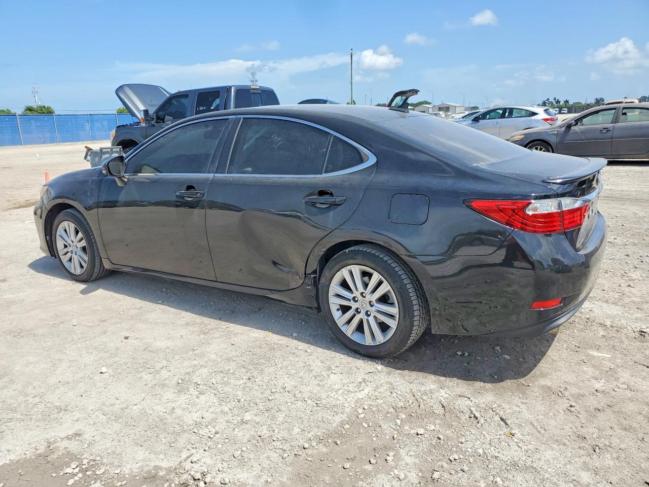 2014 Lexus Es 350 Черный vin: JTHBK1GG9E2117520