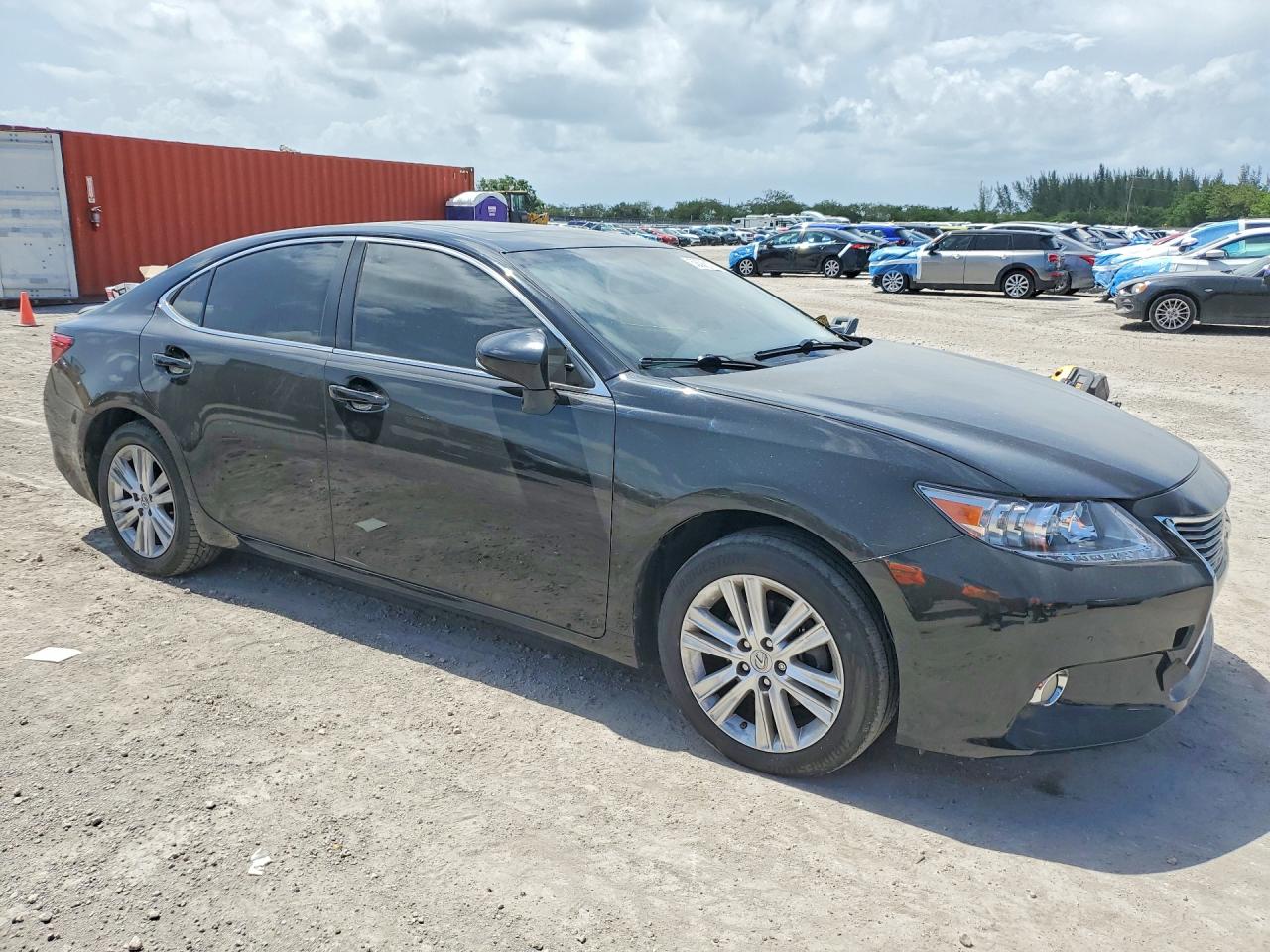 2014 Lexus Es 350 Черный vin: JTHBK1GG9E2117520