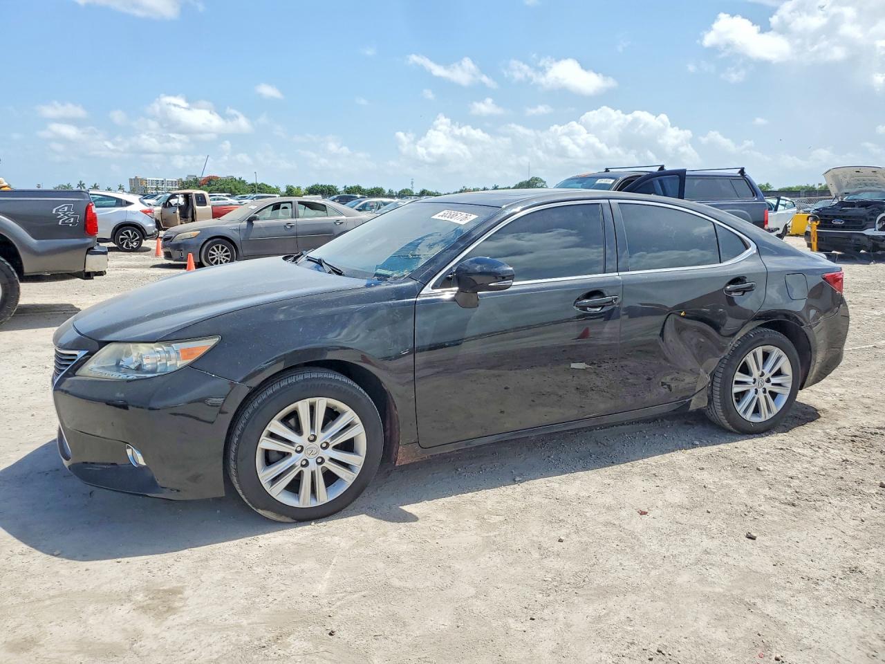 2014 Lexus Es 350 Black vin: JTHBK1GG9E2117520