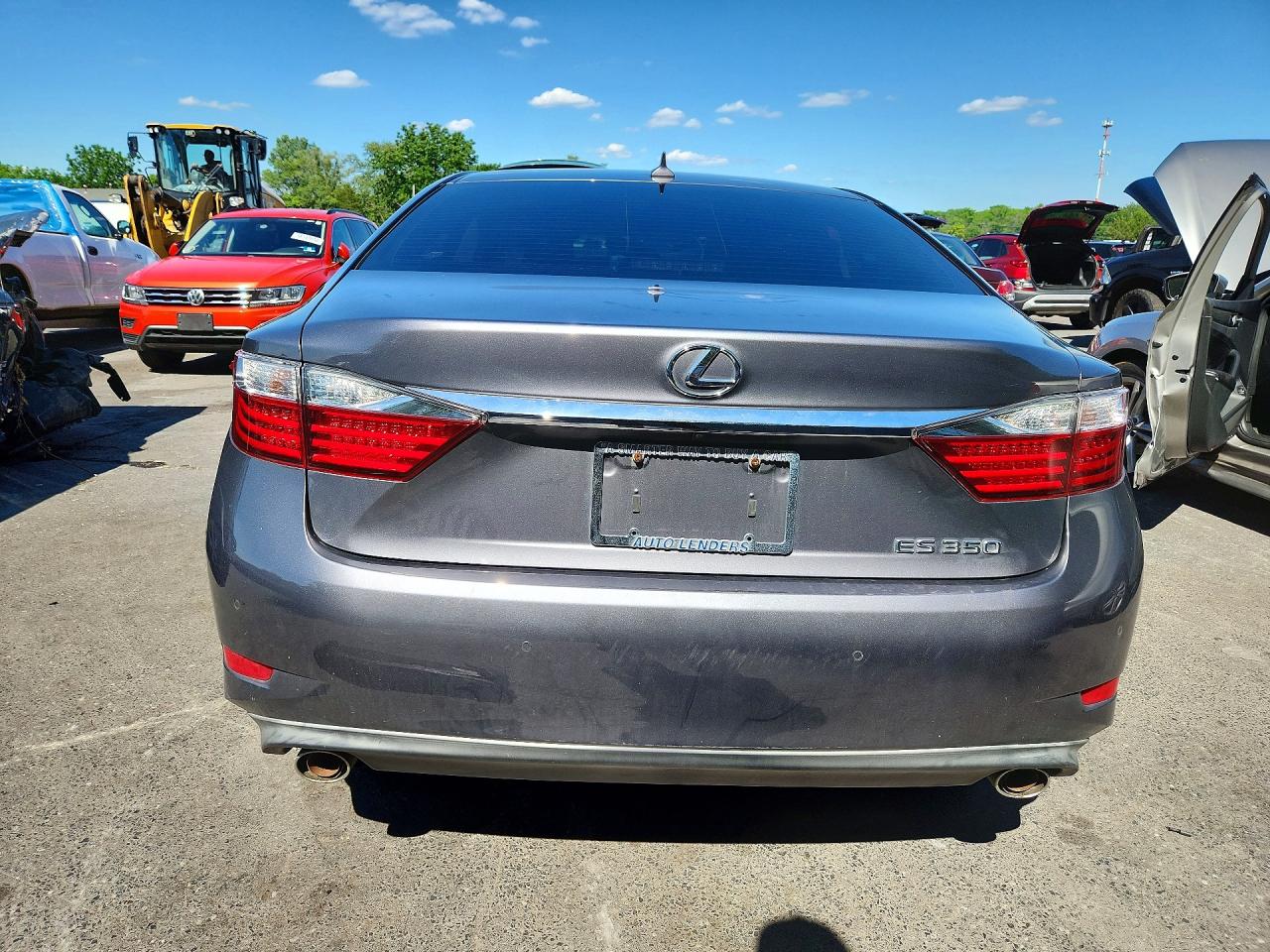 2014 Lexus Es 350 Gray vin: JTHBK1GG9E2118456