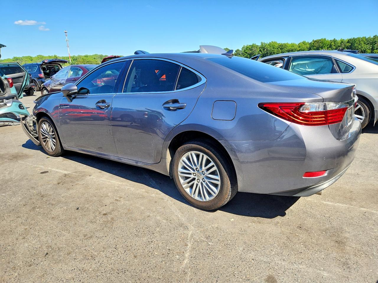 2014 Lexus Es 350 Gray vin: JTHBK1GG9E2118456