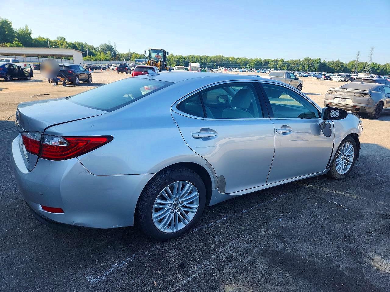 2014 Lexus Es 350 Silver vin: JTHBK1GG9E2120336