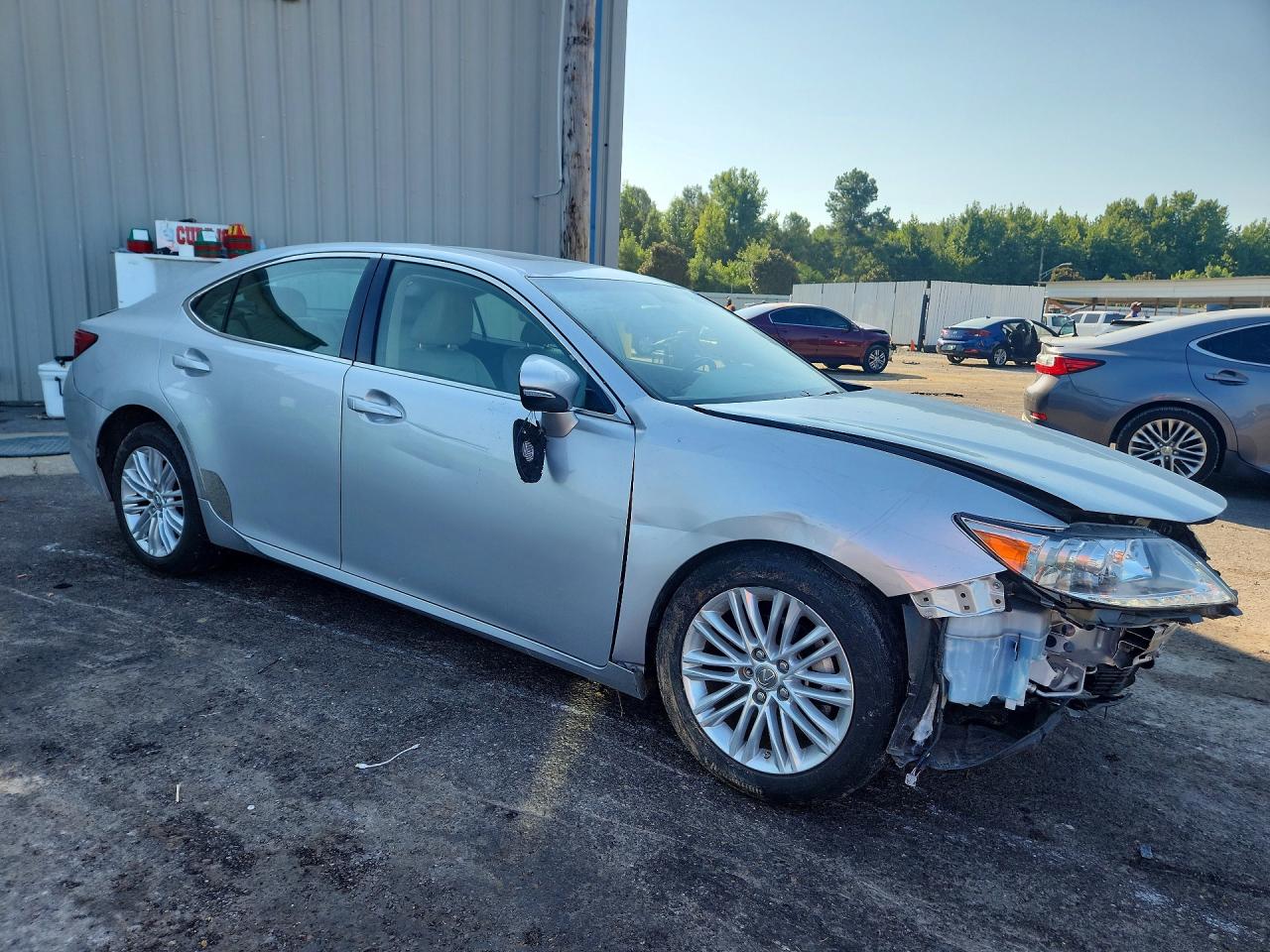 2014 Lexus Es 350 Silver vin: JTHBK1GG9E2120336