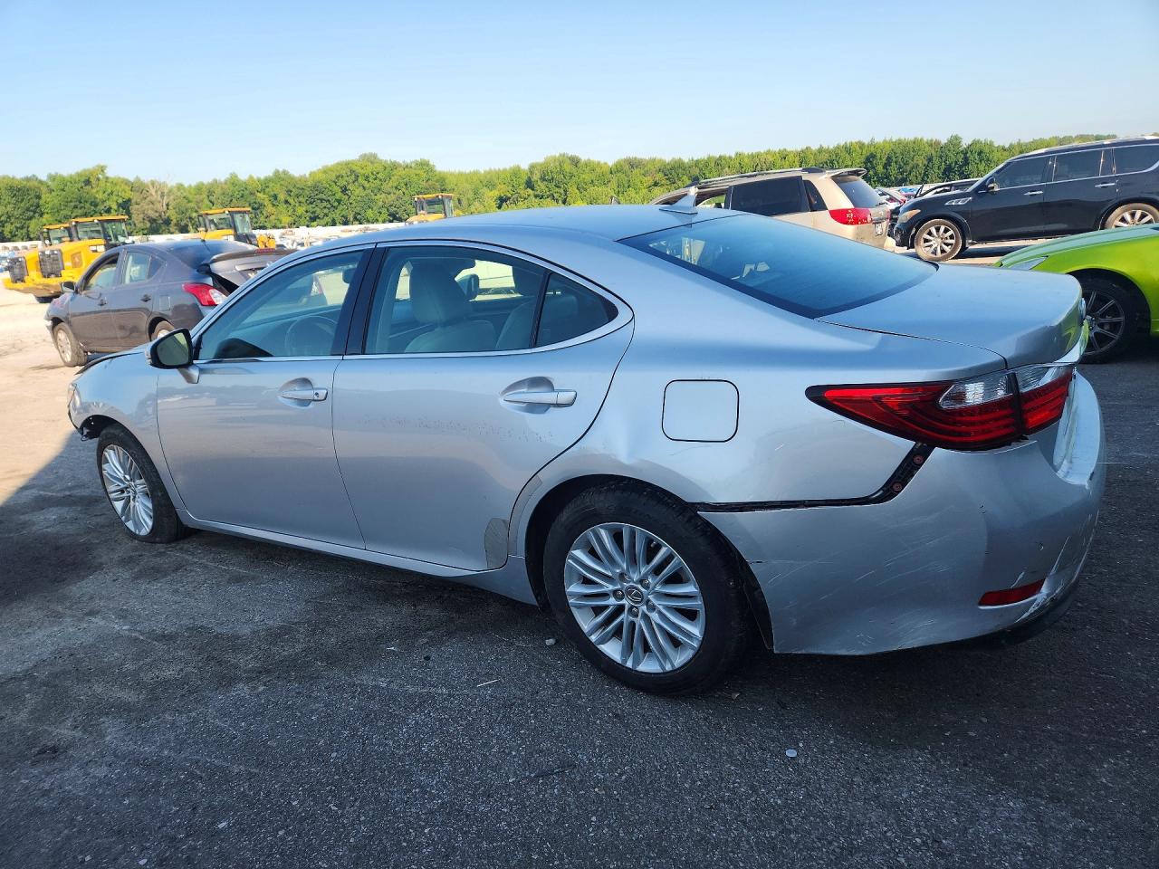 2014 Lexus Es 350 Silver vin: JTHBK1GG9E2120336