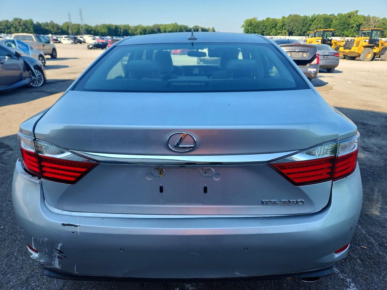 2014 Lexus Es 350 Silver vin: JTHBK1GG9E2120336