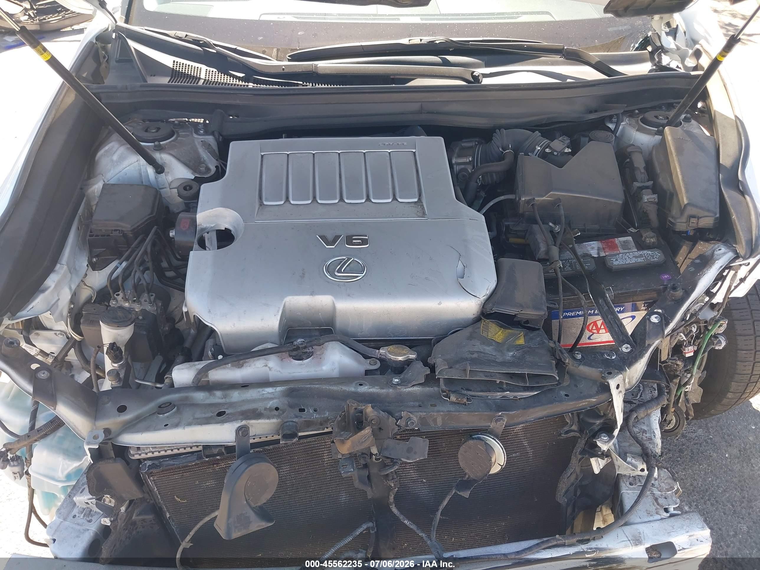 2014 Lexus Es 350   Белый vin: JTHBK1GG9E2122717